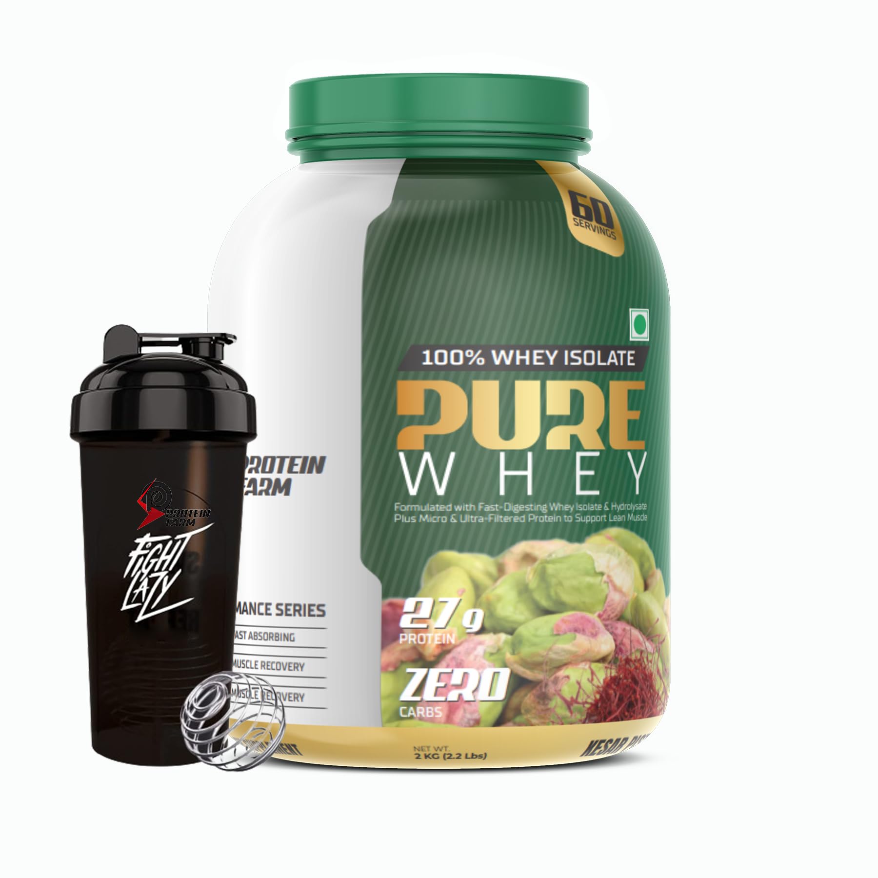 PURE Whey Protein I Isolate & Hydrolyzed Whey Protein I 27 gms pure protein I kesar pista (2 kg, KULFI KESAR) I Muscle recovery I Quick Absorption I zero sugar (B0DFM6D8DZ) Amazon Price History, Amazon Price Tracker
