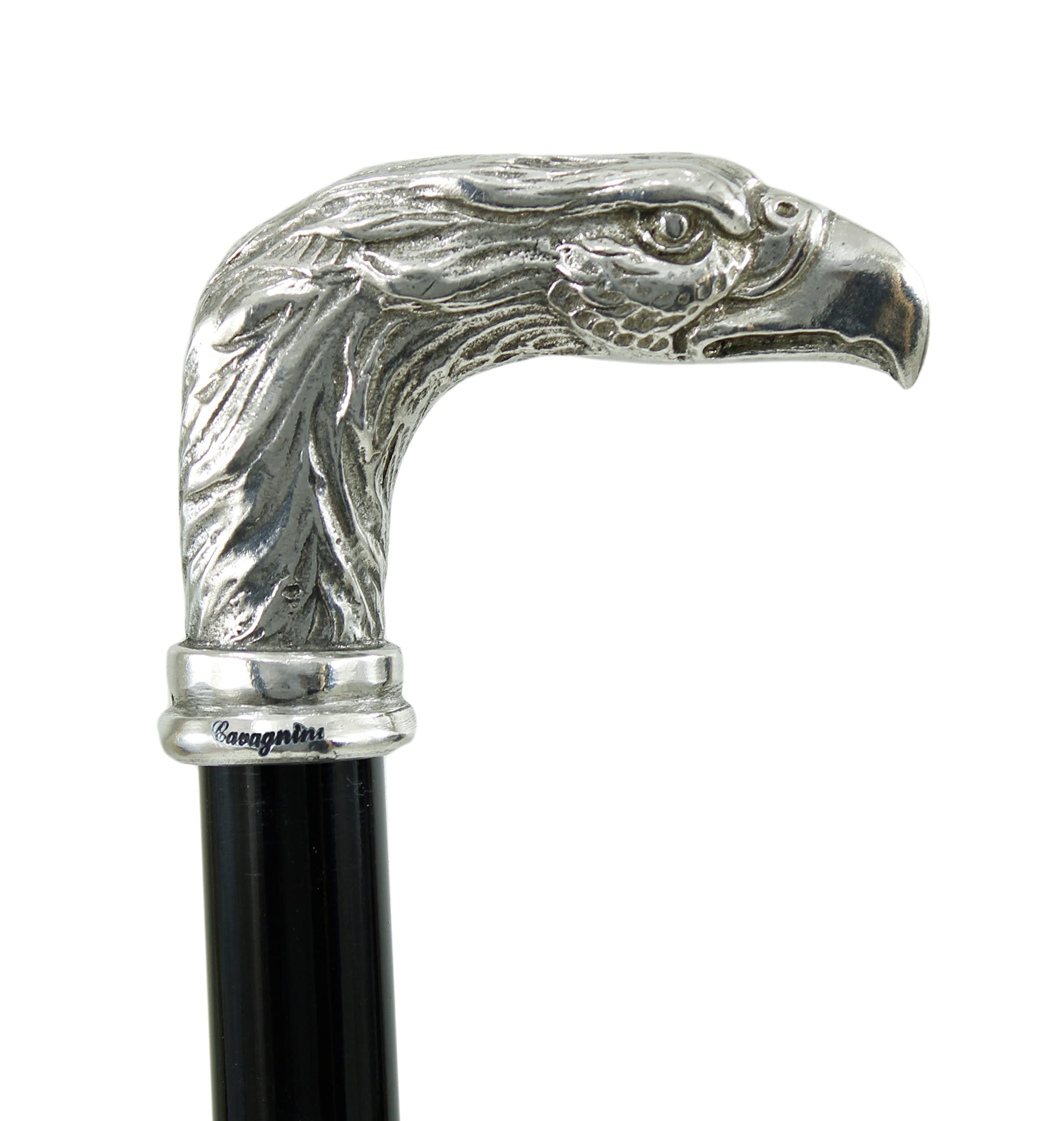 Bastón de paseo de madera para ancianos hombre y mujer, elegante y robusto único hecho a mano en el barriga CAVAGNINI Italia (AQUILA)