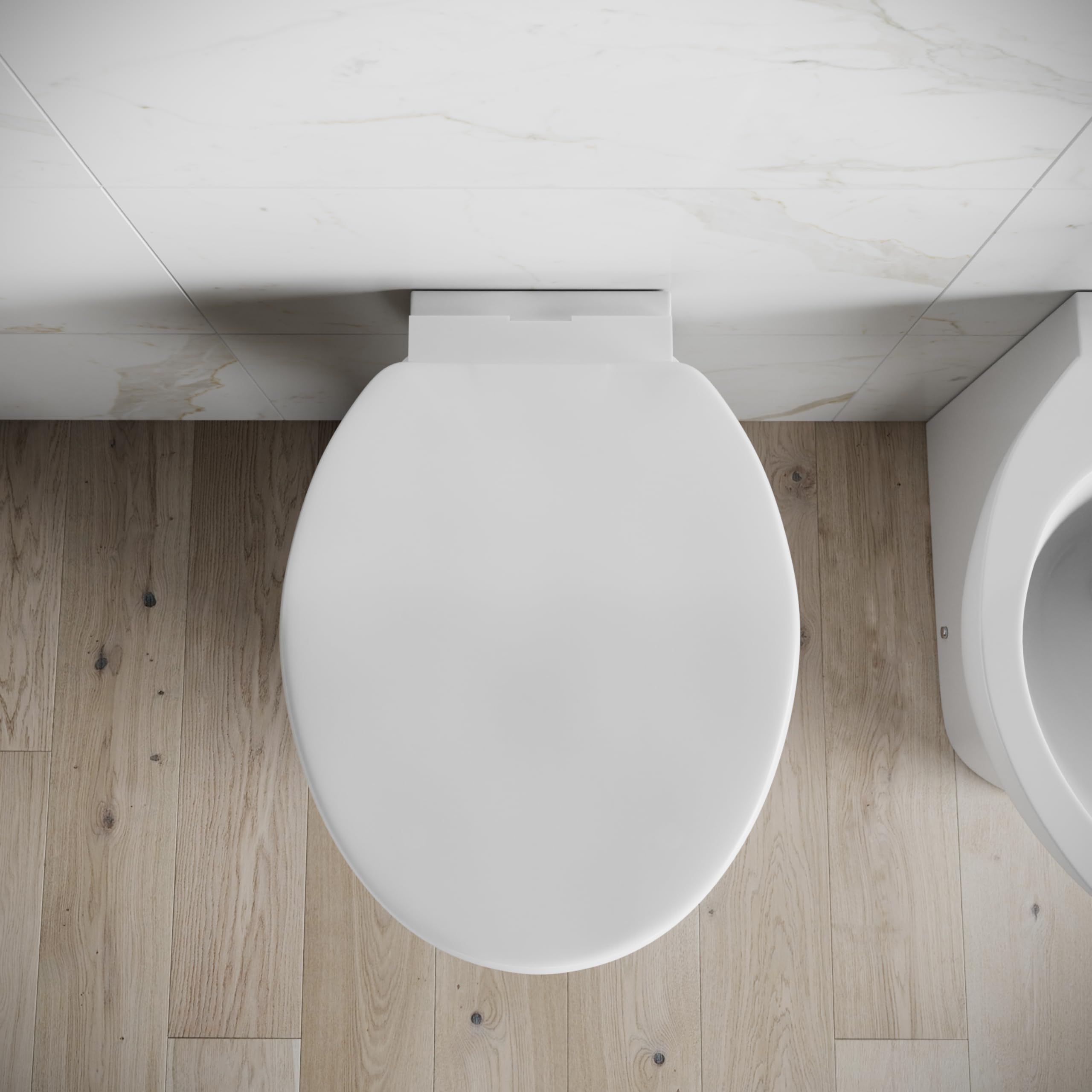 Ceramica Filomuro Vaso Bidet Sedile Copri-wc Mod. Doha Bianco Lucido