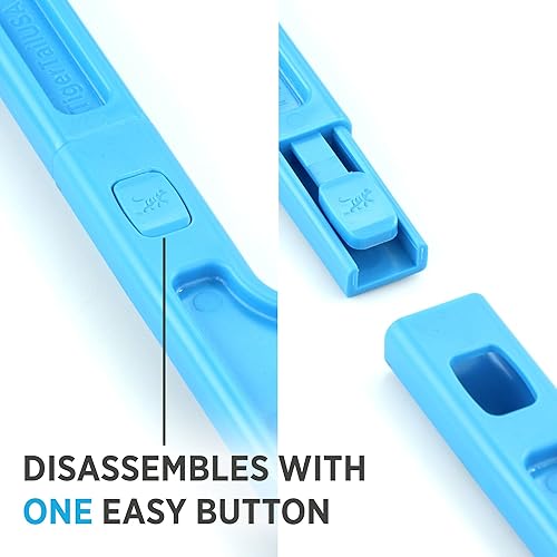 Miniatura 2 de Tiger Tail Masajeador de espalda y cuello de caña de tigre Gancho de acupresión de tejido profundo de punto de gatillo con 7 perillas de agarre,