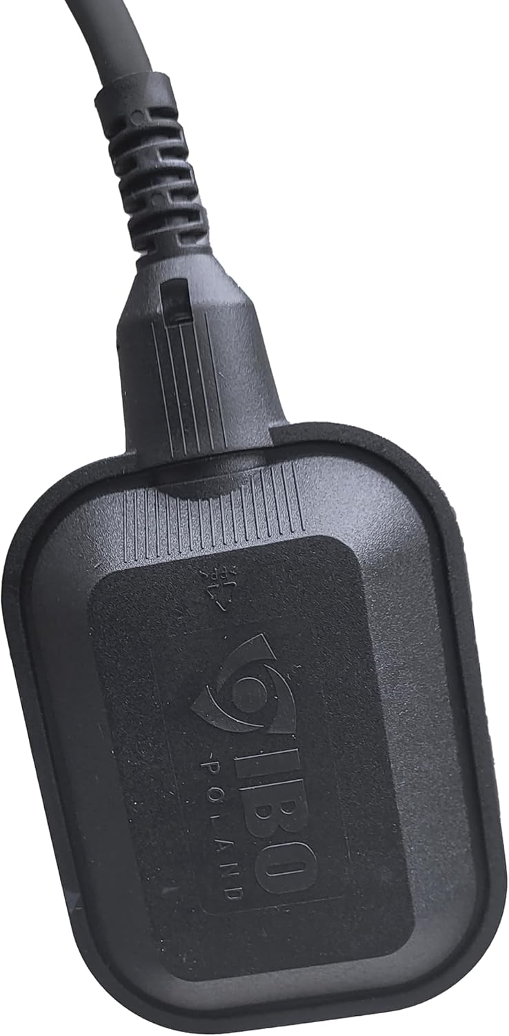 Close-up of the float switch