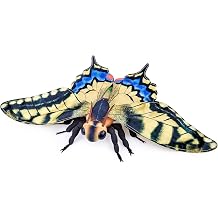 Fluffy and Healing Plush, Realistic Swingtail Feather, 25.6 inches 65 cm, Washable, Birthday Gift, Interior Decoration, Butterfly Collection, For Adults