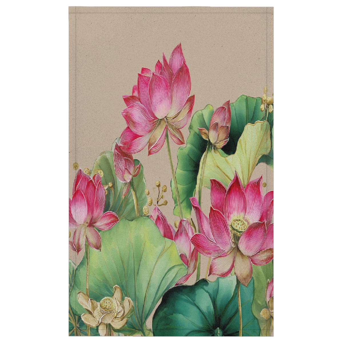 Torchons de cuisine microfibre absorbants rose 45x72cm deco salle de bain