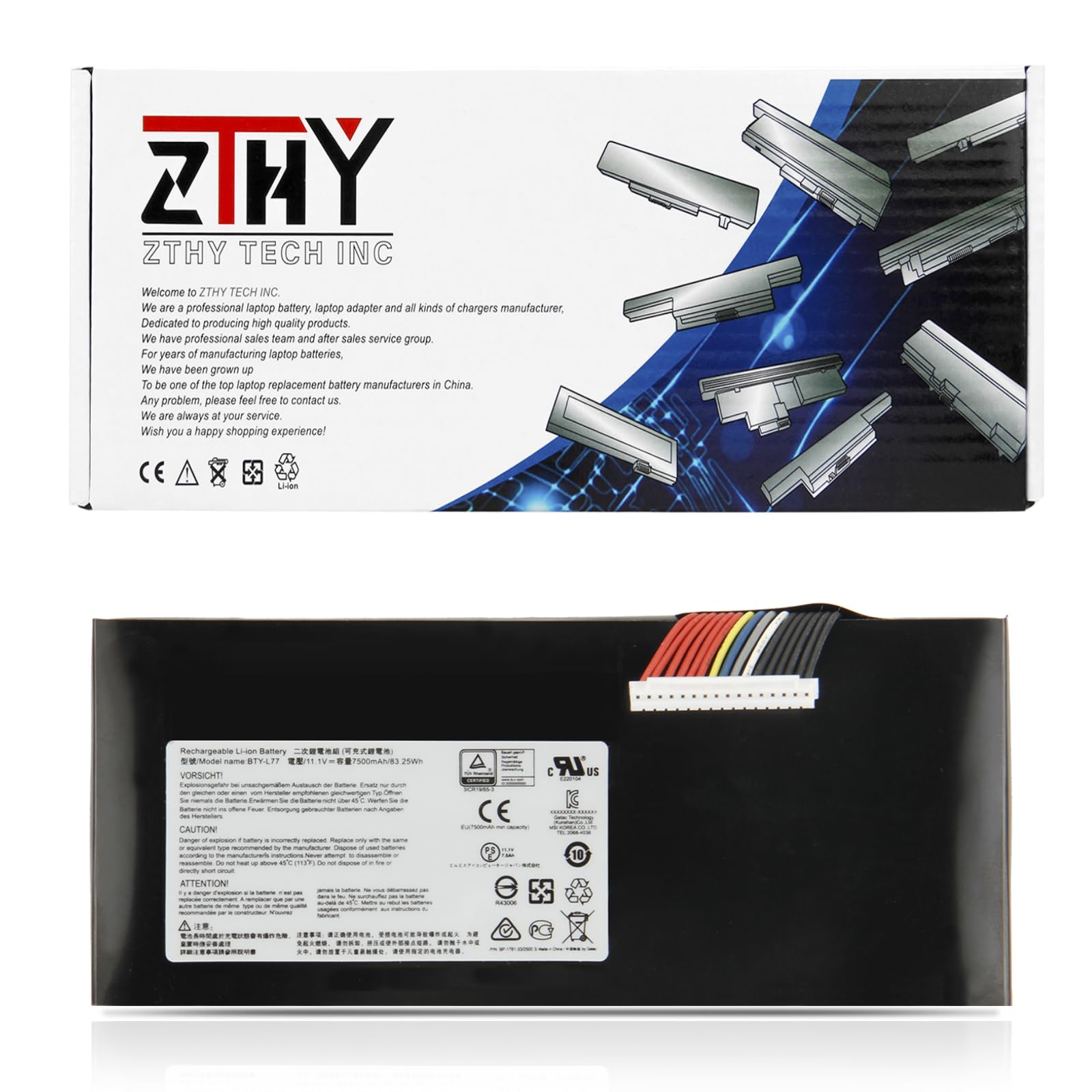 Amazon.com: BTY-L77 Battery Replacement for MSI GT72 2QD 2QE 2PE