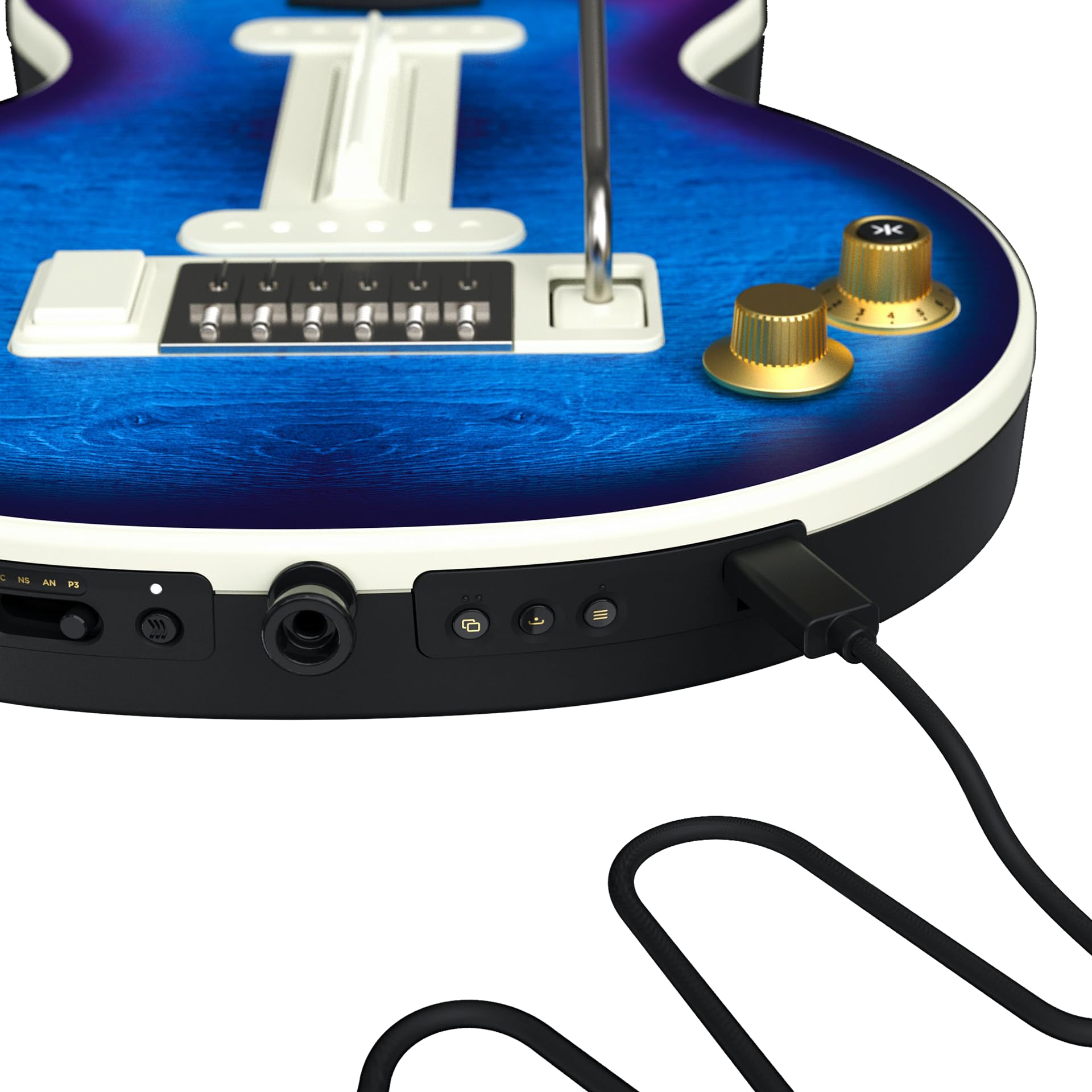 CRKD Gibson Les Paul Guitar Blueberry Burst Pro Multi Platform Edition