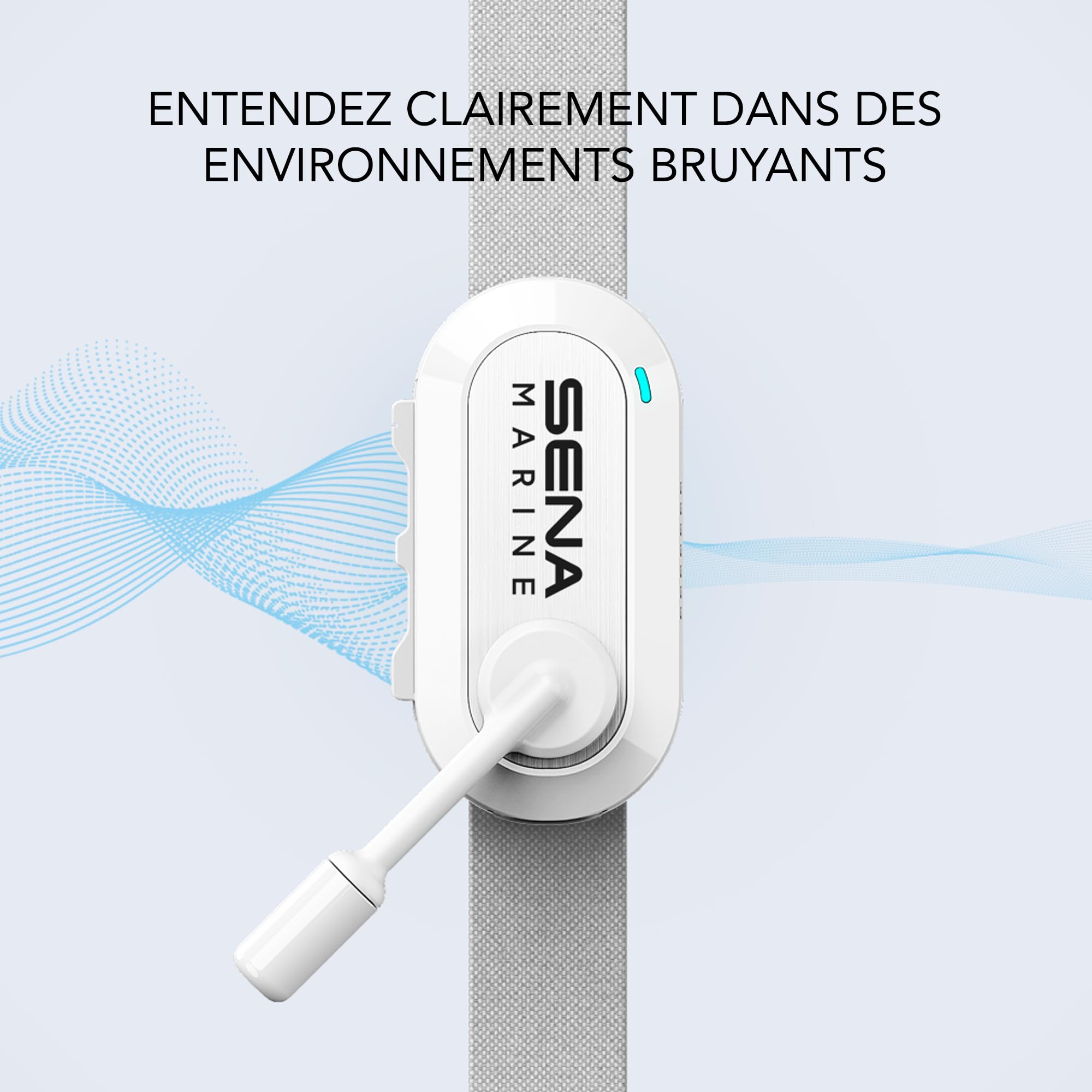 Sena Nautitalk Crew Communication Marine Compacte en Maille, Pack Double