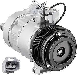 BDFHYK 141262C Air Conditioning A/C Compressor with Clutch Compatible with Ram ProMaster City L4 2.4L 2015-2022