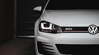 24x36 Poster: Volkswagen Golf GTI White Front View 99806