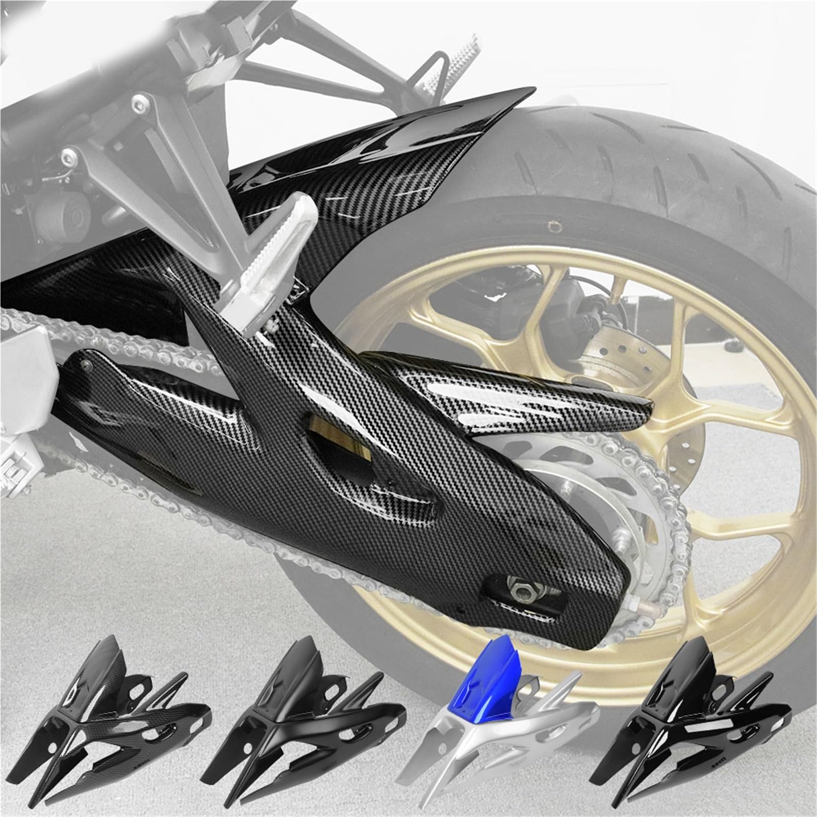 Forcellone Enhancer Copertura Per Yamaha YZF R3 R25 2015-2026 MT25 MT03 Parafango Posteriore Altalena Braccio Della Protezione Kit Ruota Hugger