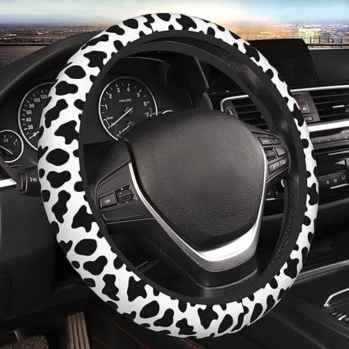 Miniatura 8 de Funda universal para volante de automóvil, diseño de mandala bohemio, 15 pulgadas, accesorios de protección para interiores