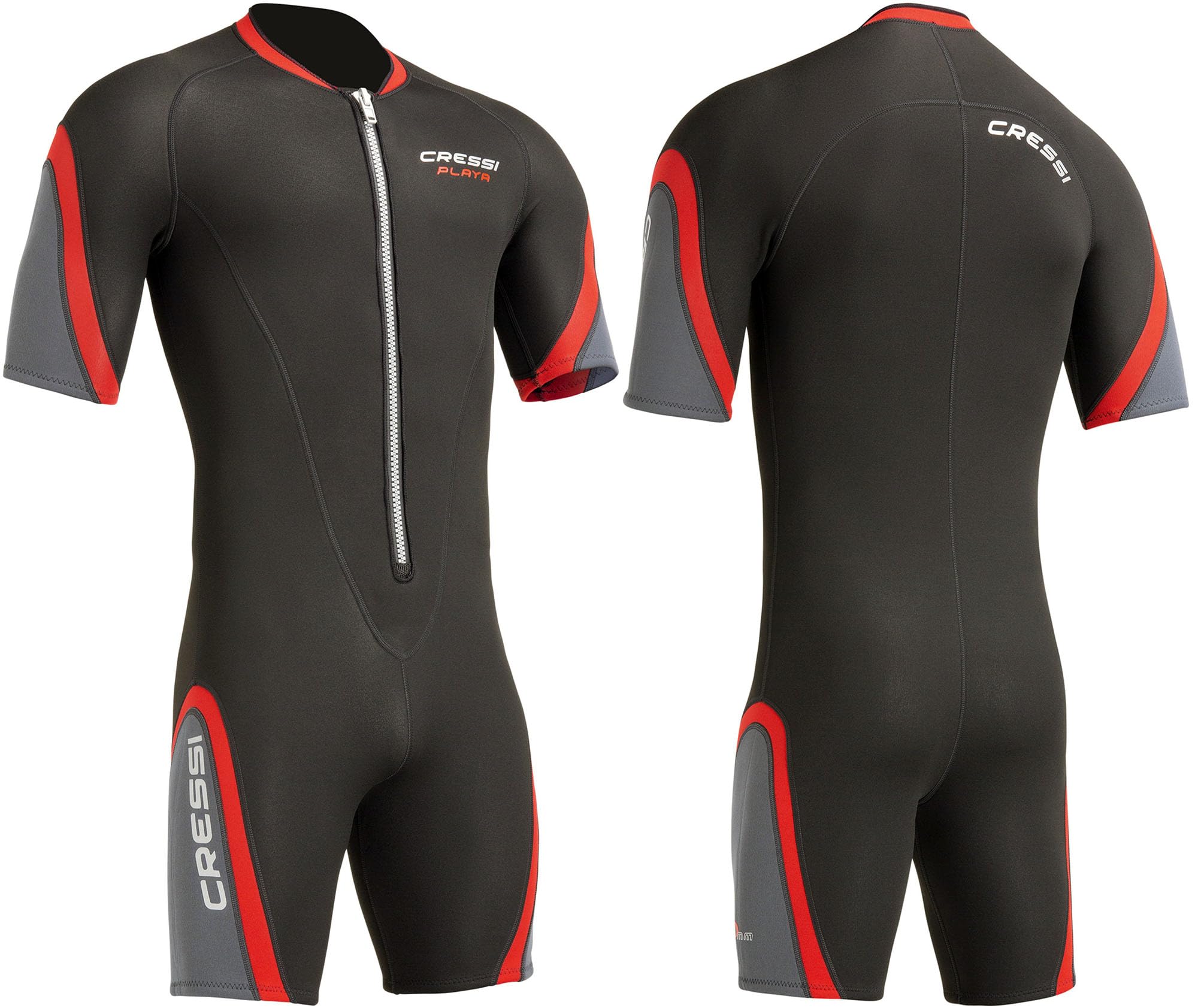 Cressi Playa Man Shorty Wetsuit – Kurzer Neoprenanzug 2.5mm Hochelastisch