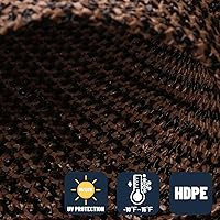 Vista 4 de SUNNY GUARD - Parasol rectangular de 6.5 x 10 pies, con bloqueo de rayos ultravioleta, para patio trasero, terraza, jardín, actividades y espacios