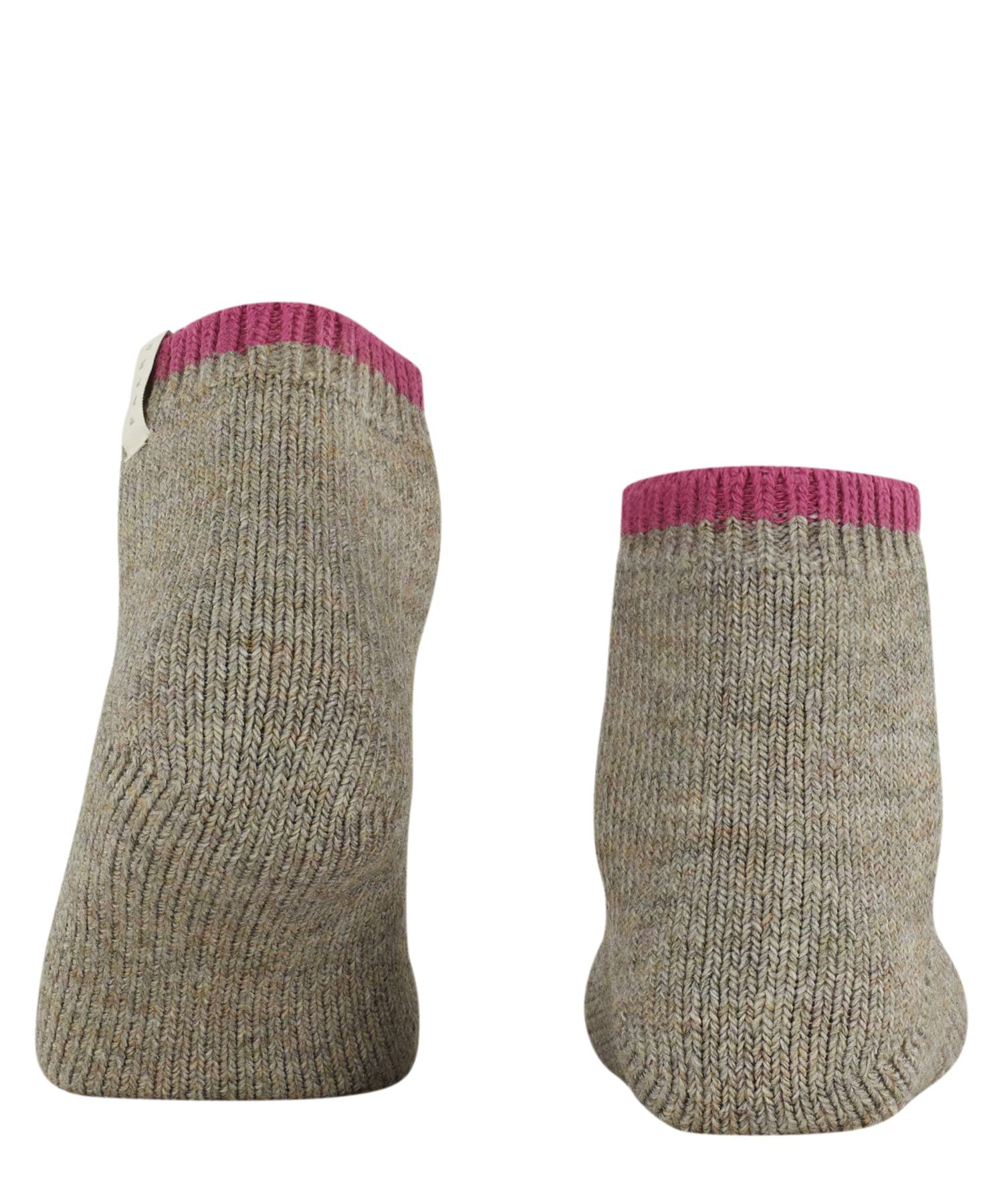 FALKE Kobiety Skarpety Cosy Plush W Hp wełna alpaki z wzorem 1 Para, Brązowy Nut Melange 4770, 39-42