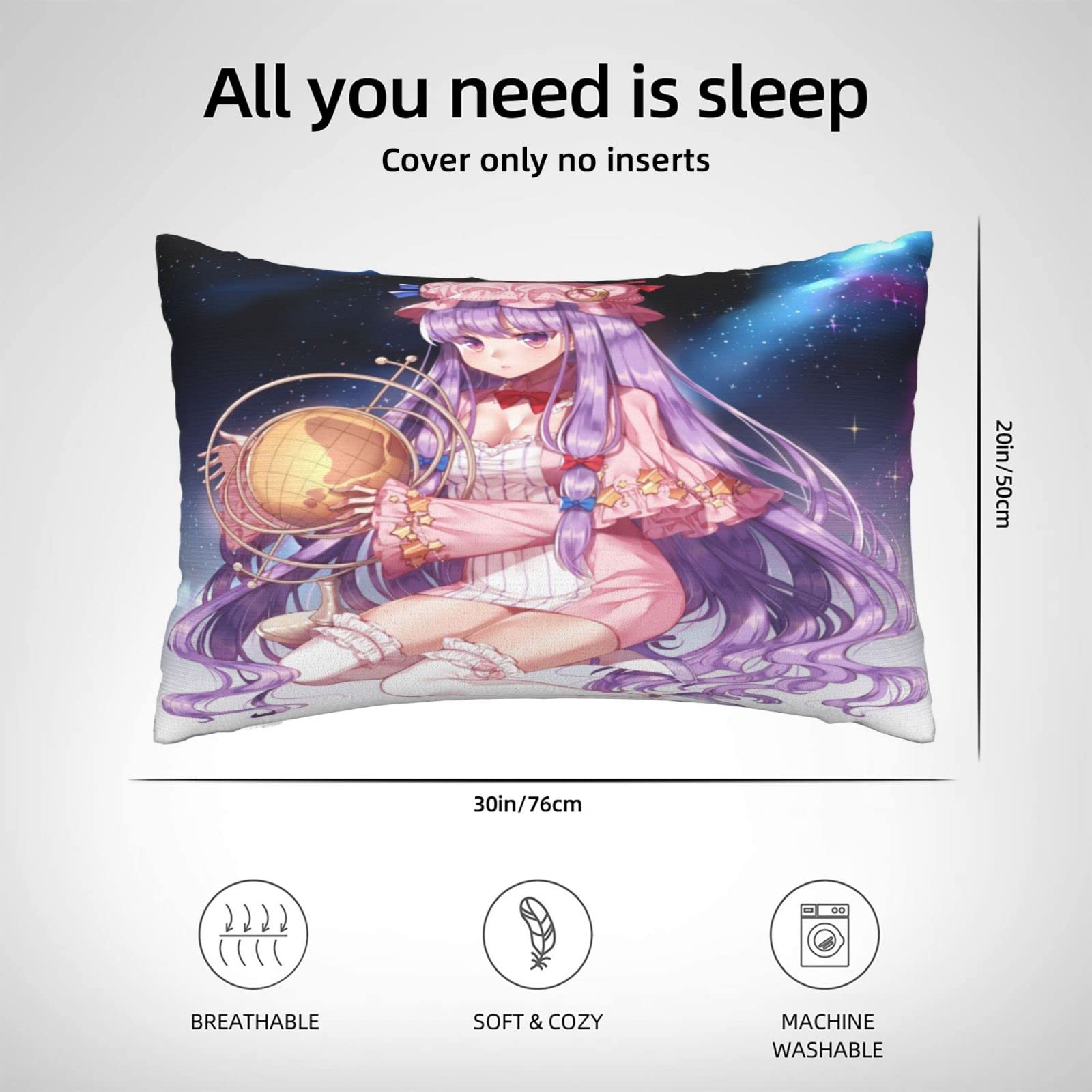 東方プロジェクト　ケース　パチュリー Amazon｜東方project パチュリー・ノーレッジ (7) 抱き枕カバー
