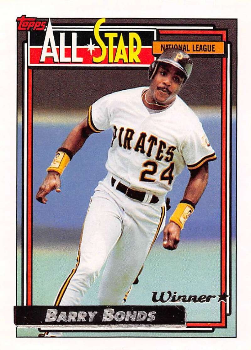 Amazon.com: Baseball MLB 1992 Topps Gold Winners #390 Barry