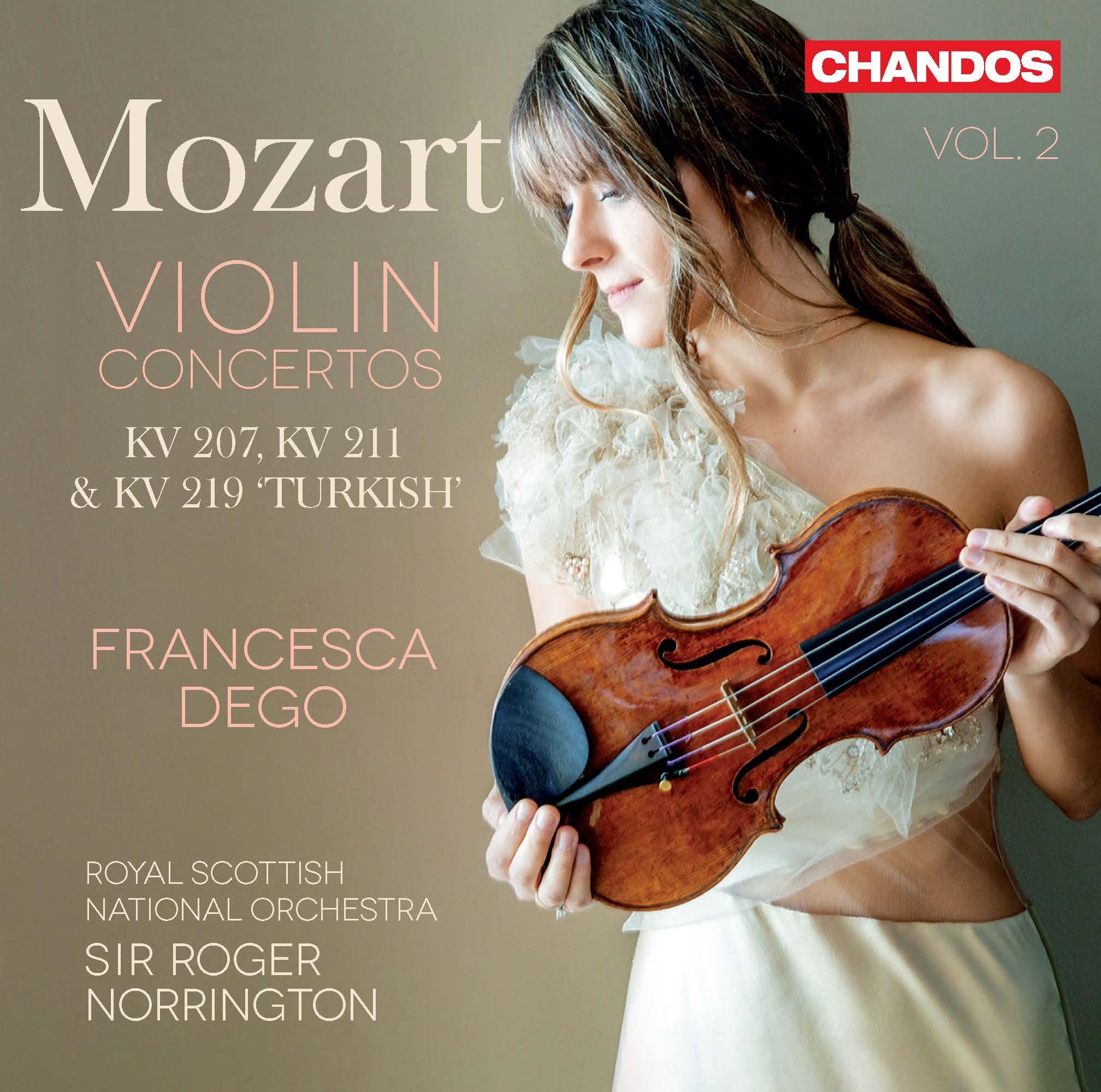 Wolfgang Amadeus Mozart: Violin Concertos Vol. 2 - KV 207, KV 211 & KV 219 'Turkish'