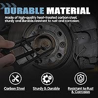 Vista 4 de Hypertune Herramienta universal de extracción de engranajes de rodamiento piloto de dos mandíbulas, herramienta de extracción de engranajes de acero