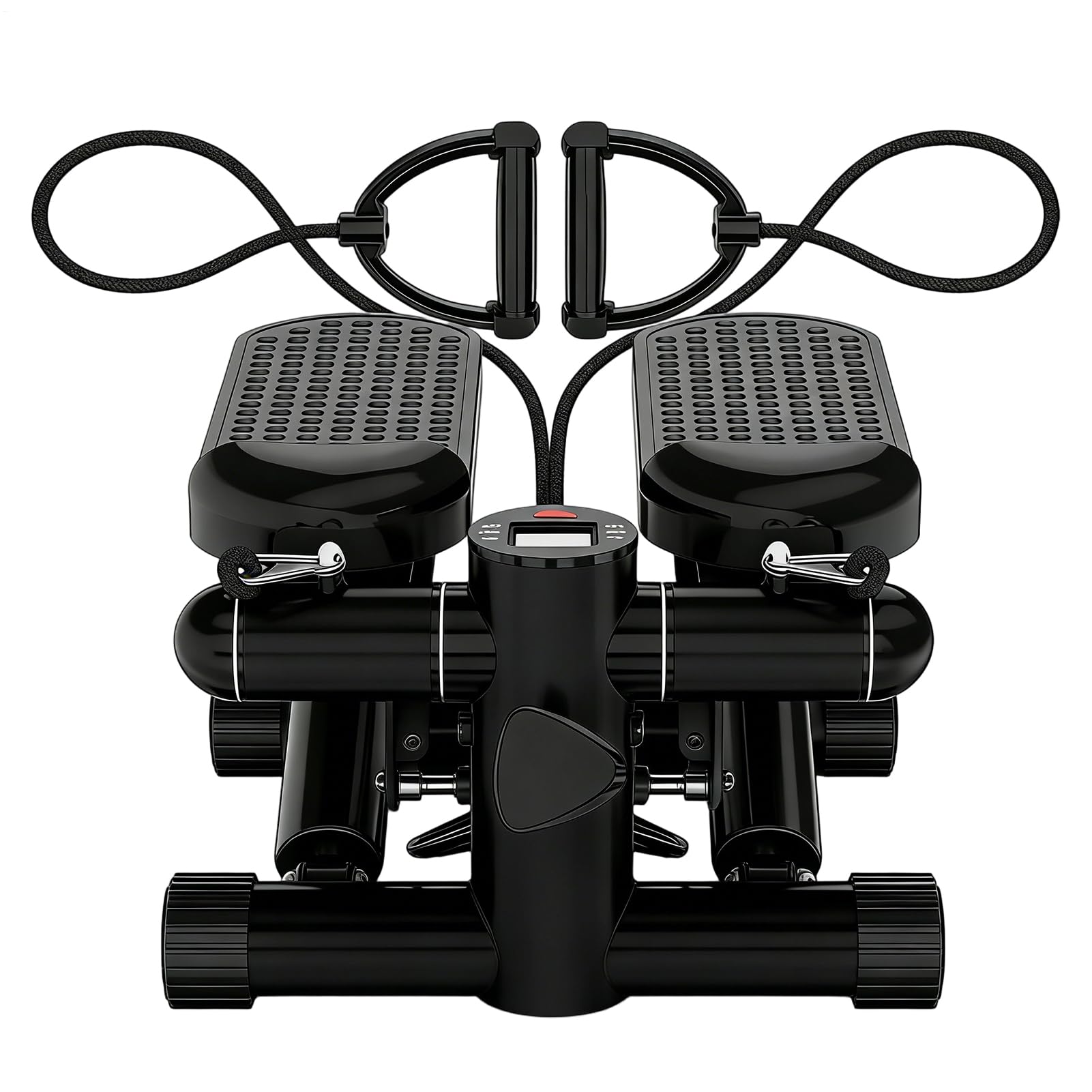 Stepper per esercizi a casa con display LCD, regolabile, portatile e | Attrezzature per il Fitness Steps per Yoga Palestra Ufficio Appartamento Allenamento al Pavimento Interno
