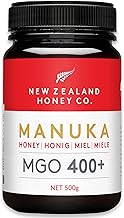 New Zealand Honey Co. Manuka Honey MGO 400+ | Active & Gross | Made in New Zealand | 500g