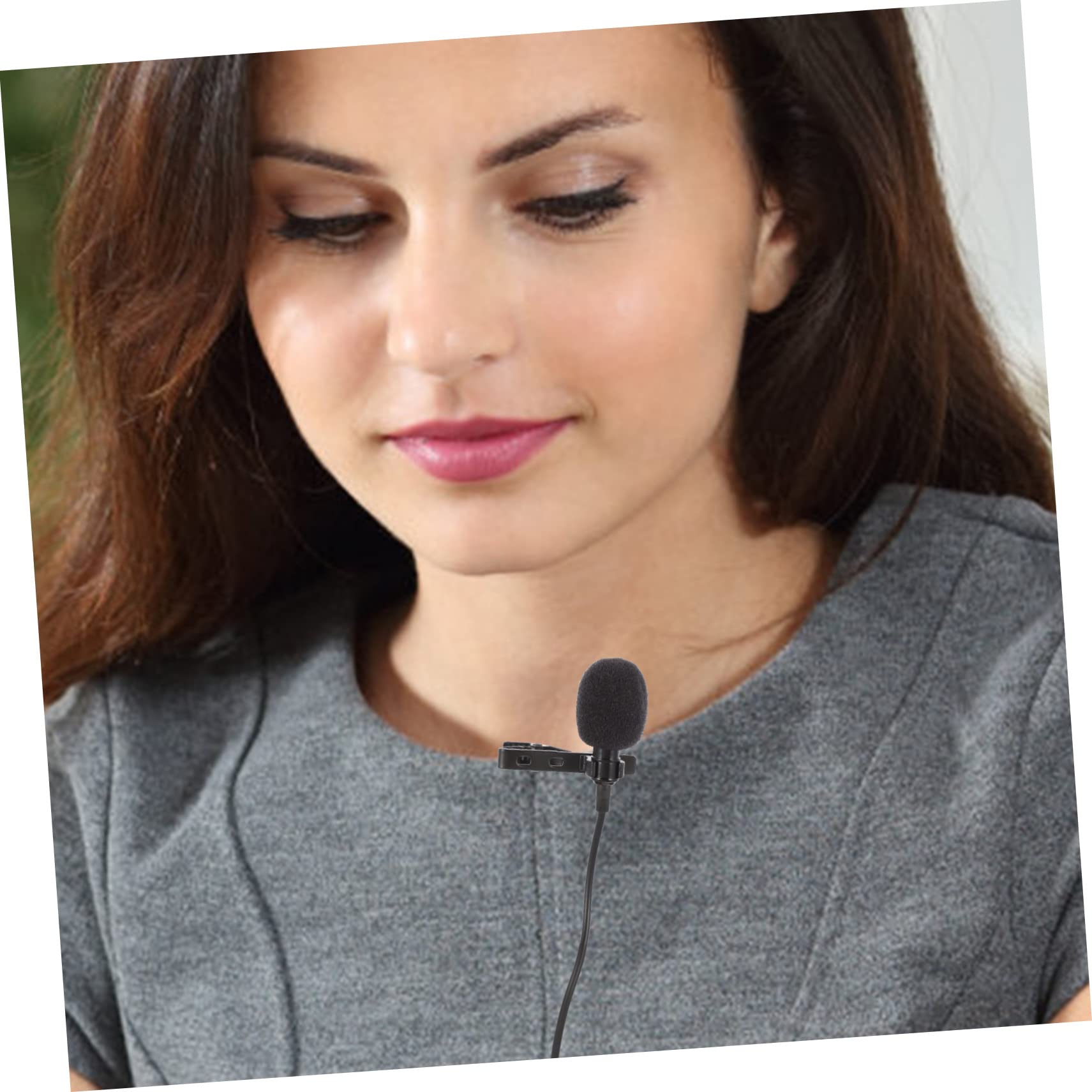 BESTonZON 3juegos Micrófono Lavalier Clip para Grabación De Video Compatible Teléfonos y Pc para Streaming y Entrevistas Alta Sensibilidad y Antirruido
