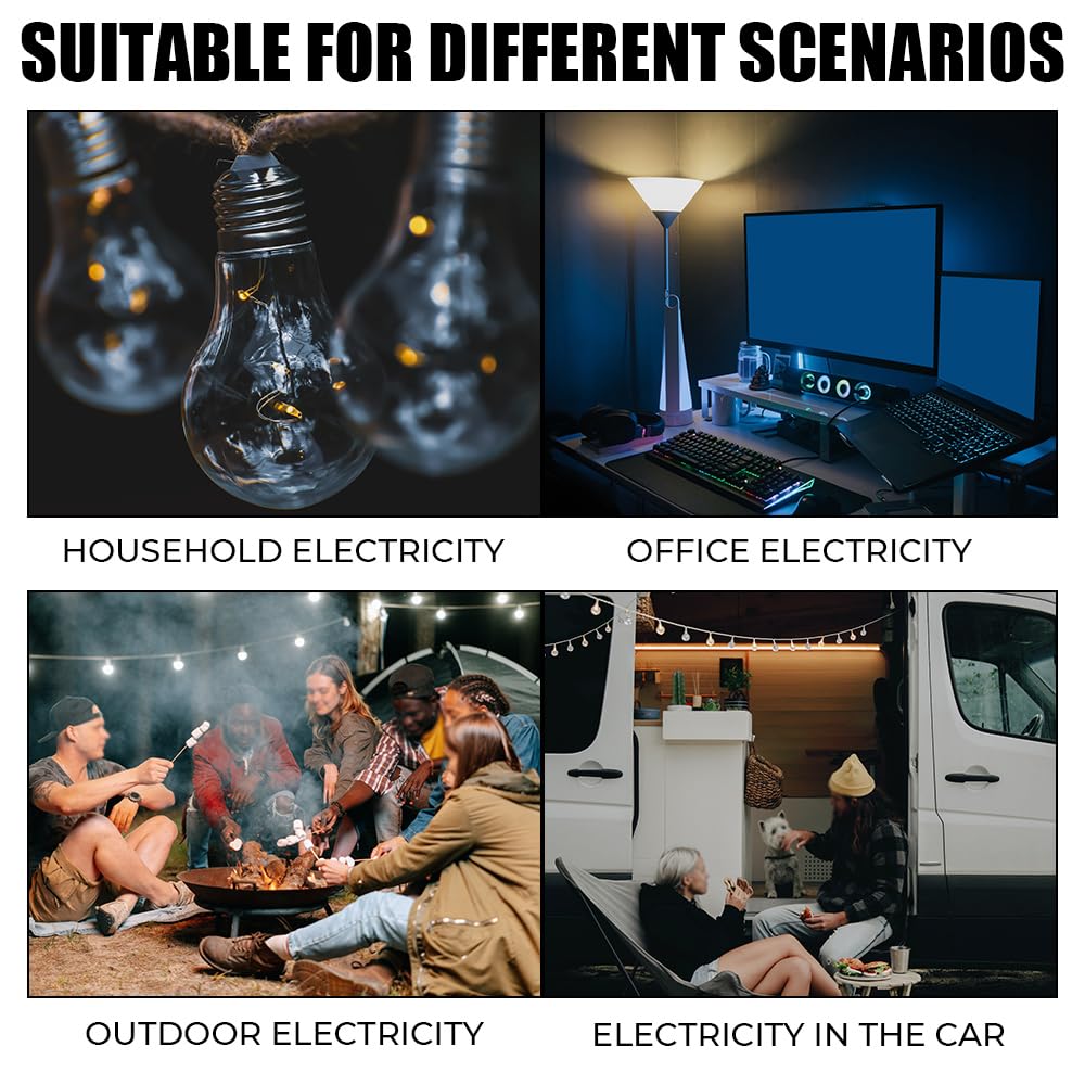 Przetwornica napięcia, Modyfikowany falownik sinusoidalny DC do AC 1000 W 2000 W Uniwersalny samochodowy przetwornik napięcia z ładowarką USB Do samochodu, kempingu, podróży(1000W)