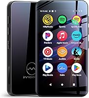 innioasis G5 160GB MP3 Player with WiFi Bluetooth Spotify Pandora for Kids - 4" HD Touchscreen Parental Controls Black