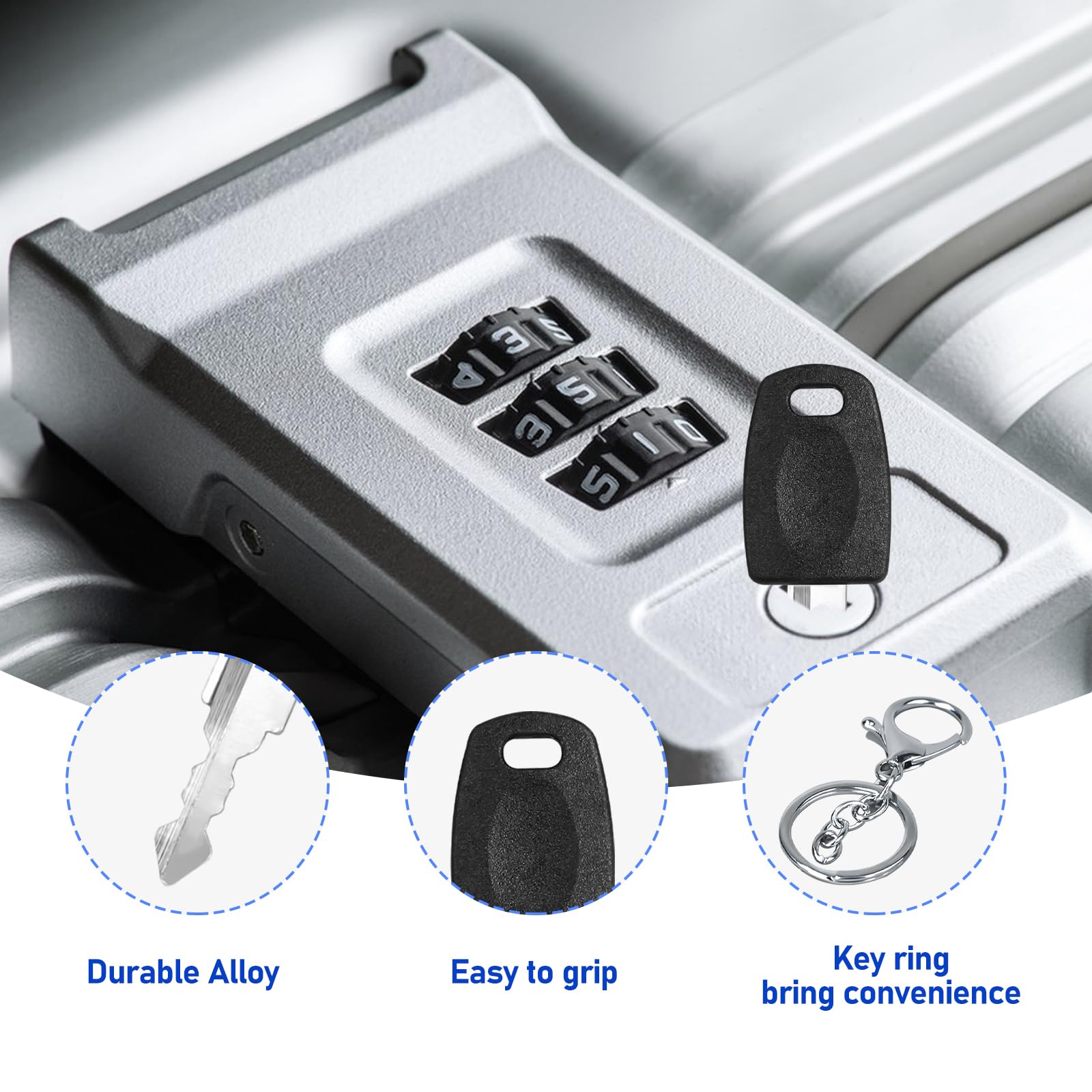 DXiongW TSA 007 Lot De 2 Clés Multifonctionnelles TSA007 Clé à