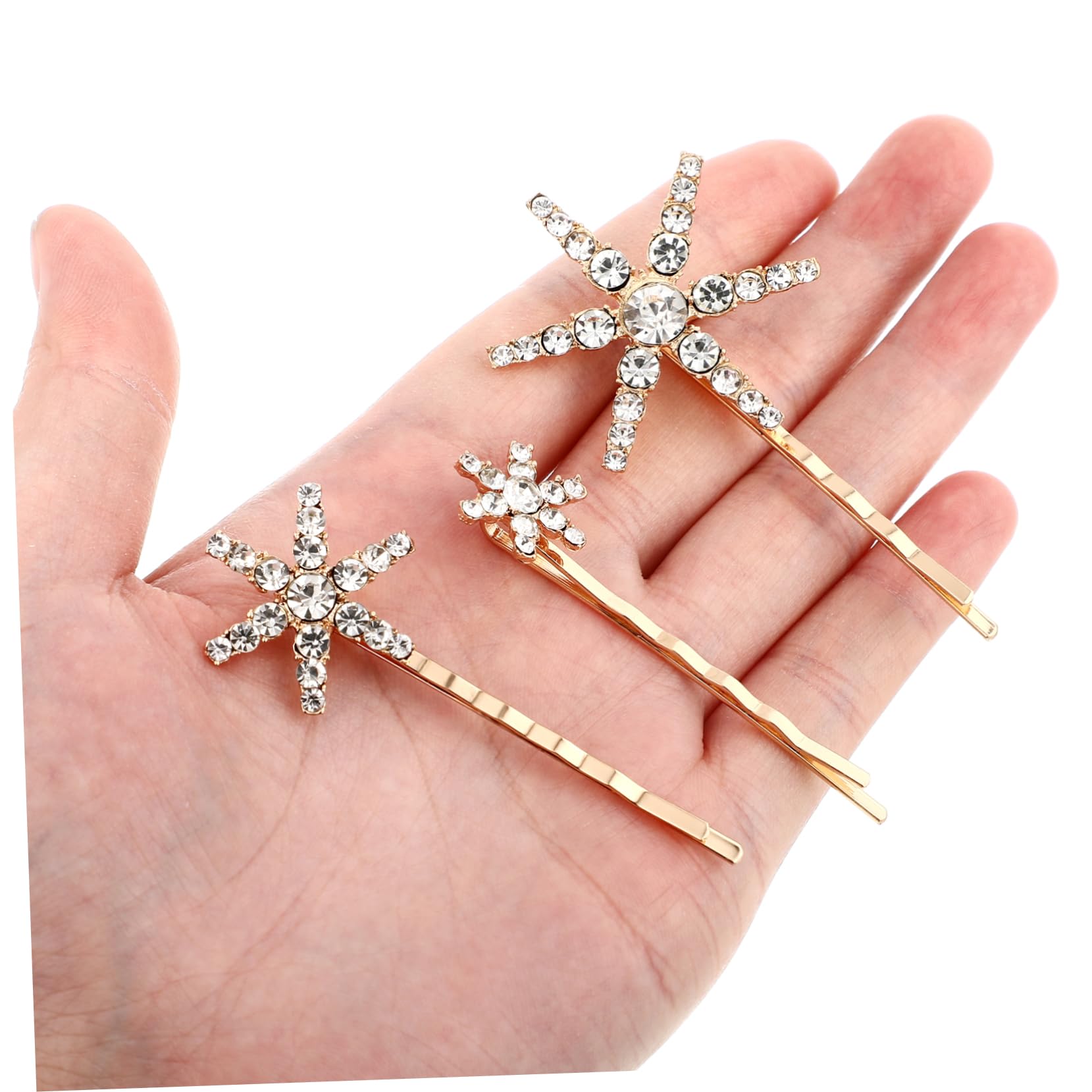 FOMIYES 25 Piezas Pasador De Pelo Con Diamantes De Imitación De Galaxia Estrella Clips De Pelo Horquilla Decorativa Pasadores De Pelo Estrella Boda Pelo De Fiesta Chica Novia Aleación Poli