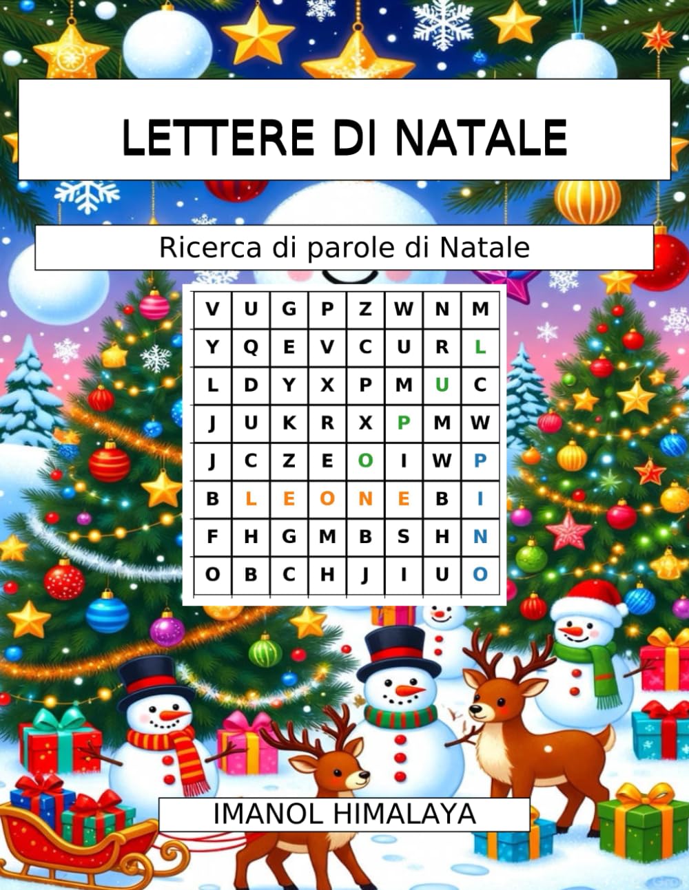 LETTERE DI NATALE: Ricerca di parole di Natale