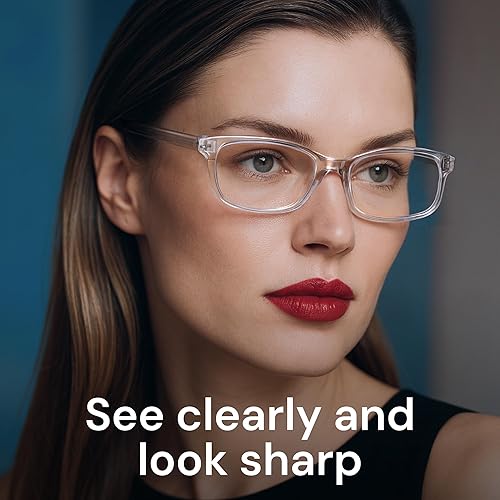 Miniatura 3 de Gaoye +0.5 Paquete múltiple de lentes de lectura - Lentes con bloqueo de luz azul, marcos TR90, UV400 - Gafas con visión clara