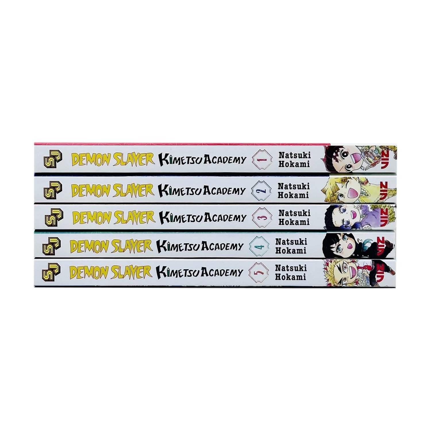Demon Slayer Kimetsu Academy Volume (1-5) Books Collection Set By Natsuki Hokami & Koyoharu Gotouge:      Paperback – September 9, 2025