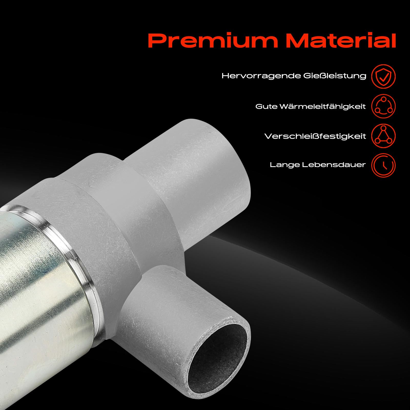 Frankberg Válvula de control de aire de ralentí 0001411625 | Compatible con: SL R107, Clase S W126, Coupé Clase S C126, Clase G W463