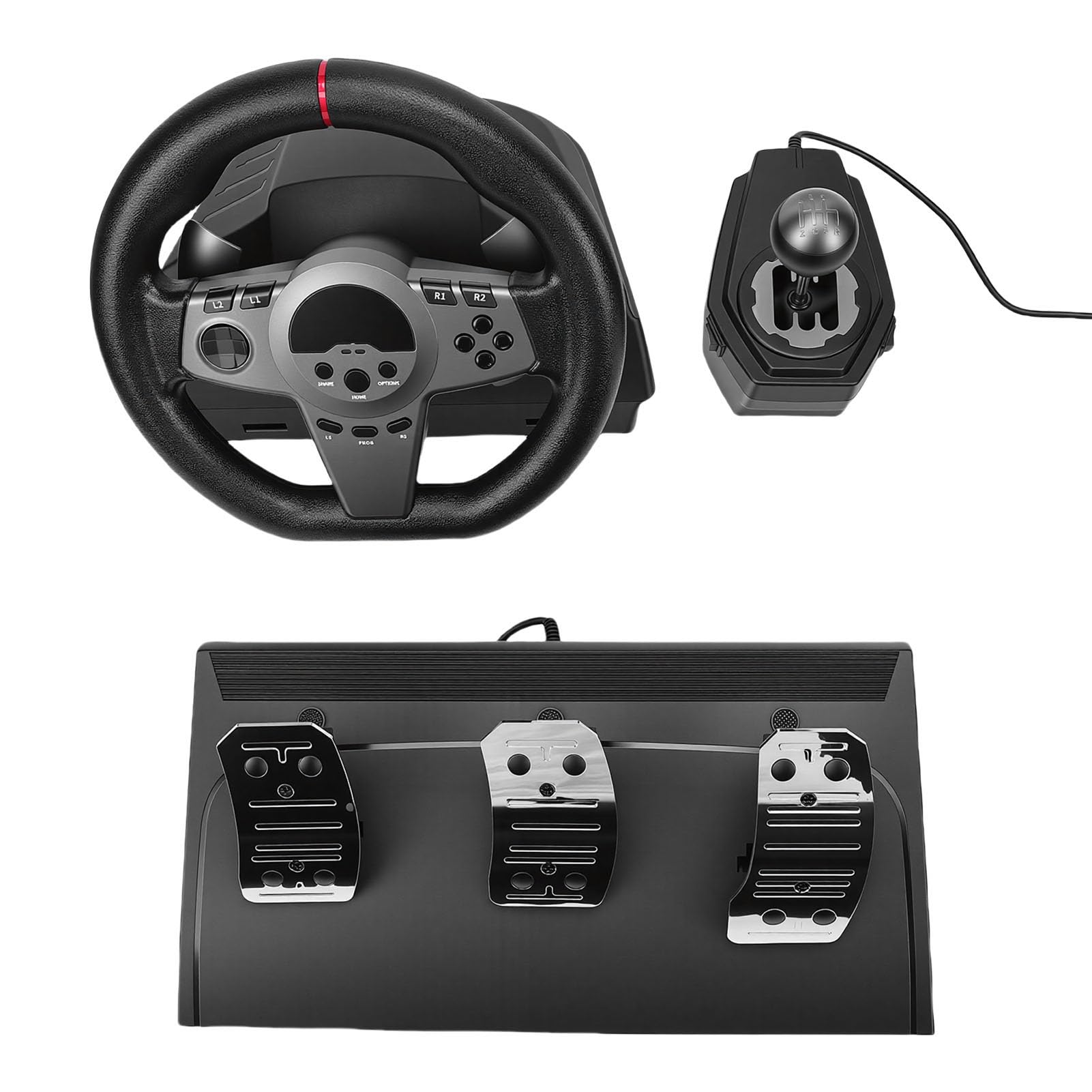 Kit Volante e Pedali Coinvolgente con Leve del per gli Appassionati di Corse