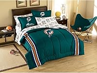 Vista 95 de Northwest NFL Unisex-Adult Comforter and Sham Set
