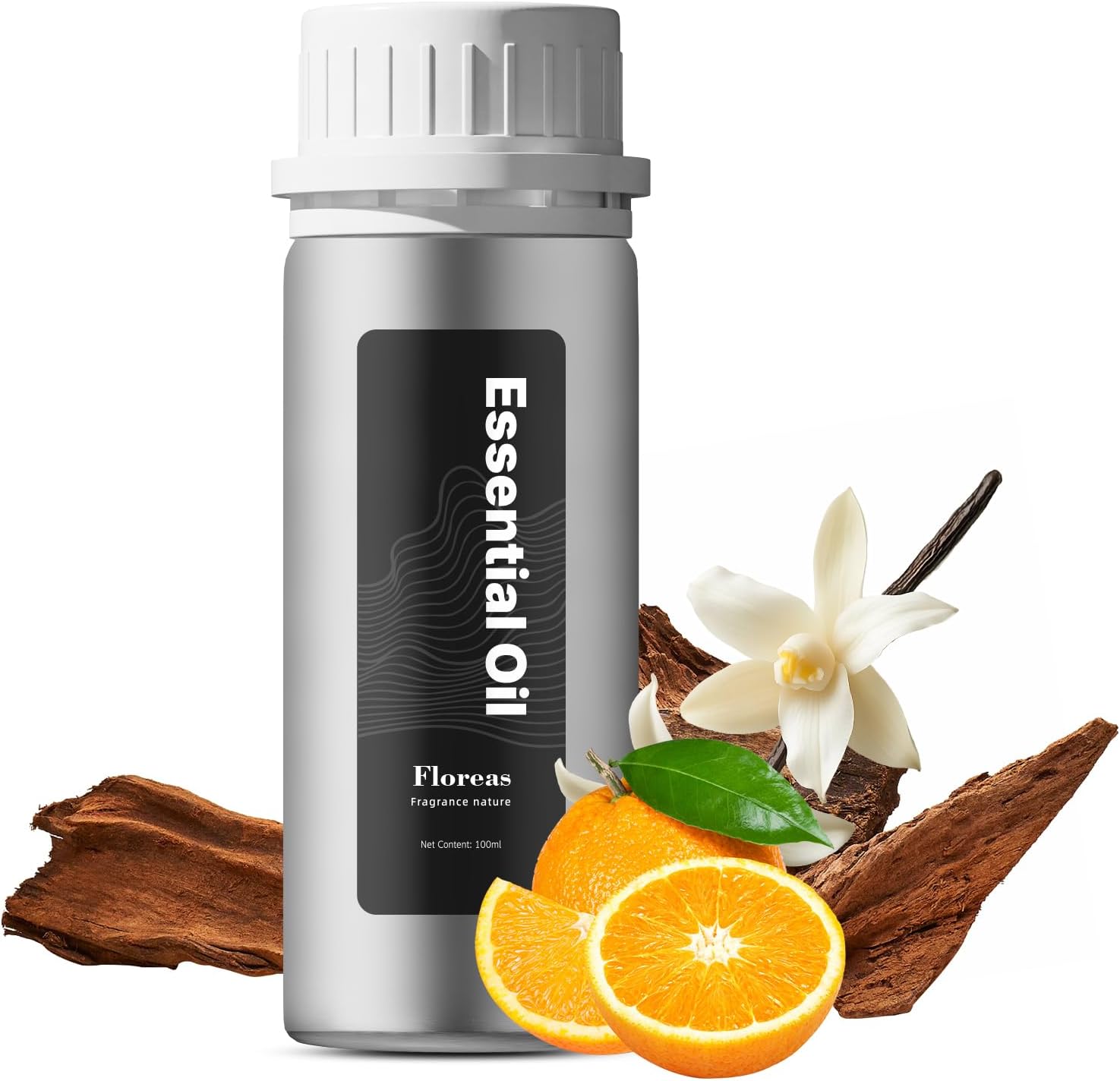 Floreas Luxury Scents for Hotel, Scent Diffuser Oil - Home & Office Essential Oils for Diffuser | Waterless Diffuser Aromatherapy Fragrance Oil, Aroma Oils Blend for Diffuser-100mL 3.38 fl oz (100ml)