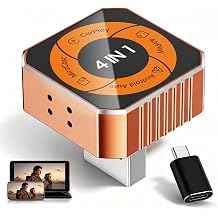 Spedal 4-in-1 Screen Mirroring Adapter for CarPlay & Android Auto