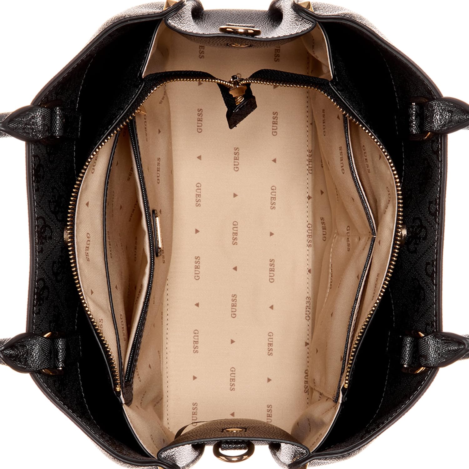 GUESS Damen Meridian Girlfriend Satchel Top Griffe One Size