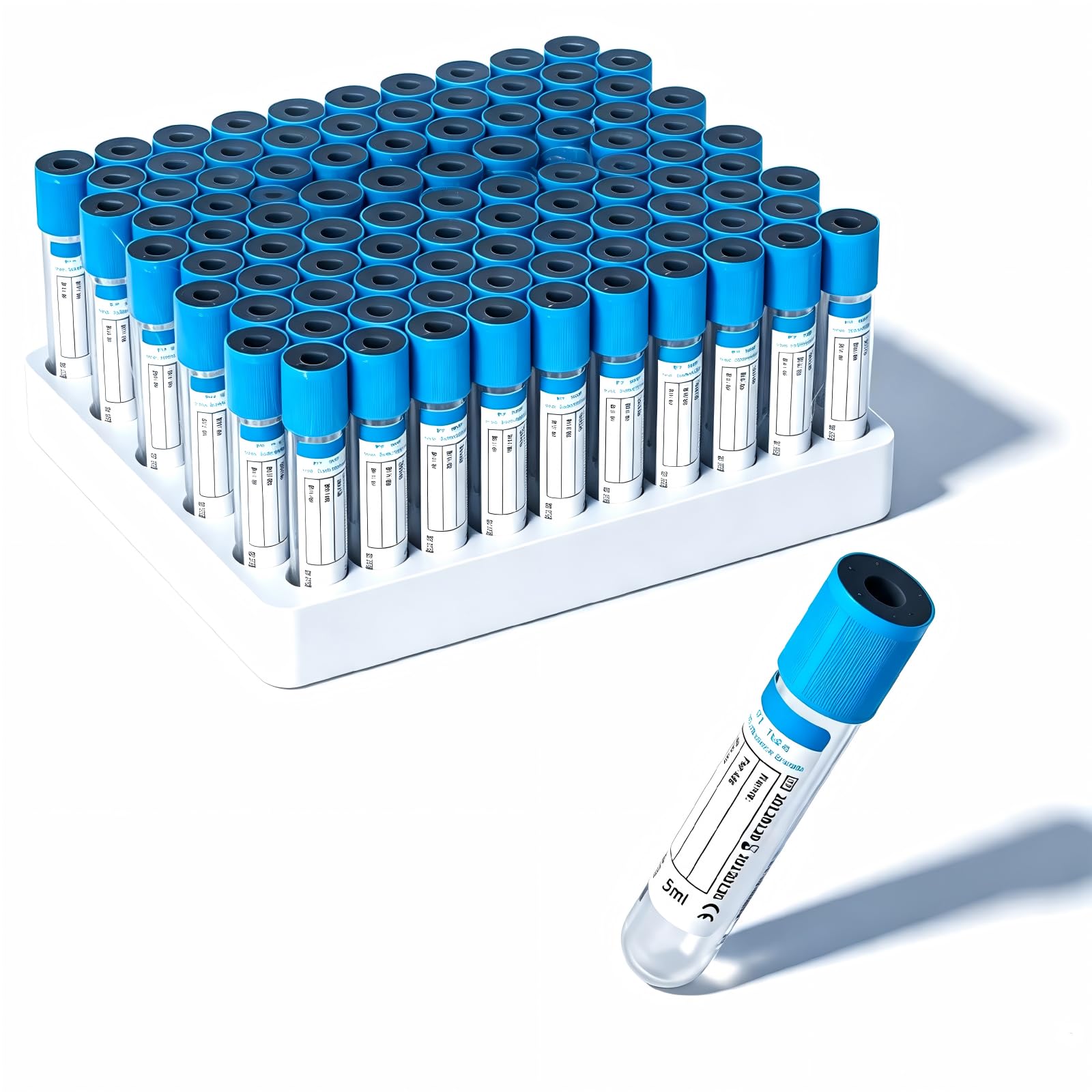 Lab Sample Tubes - 100 Pcs 10ml -9
