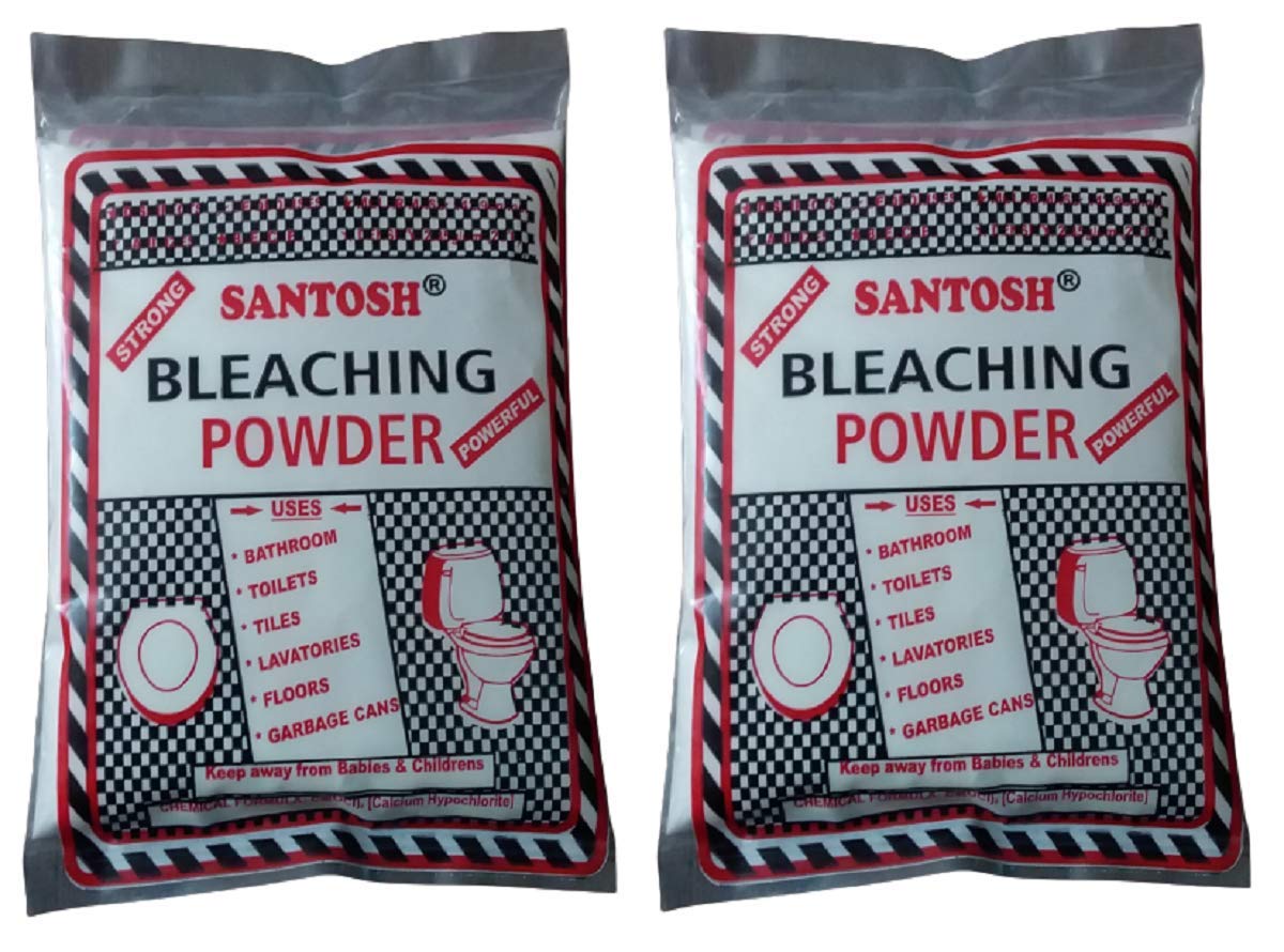 Santosh Powerful Bleaching Powder 1KG For Household & Kitchen Cleaning