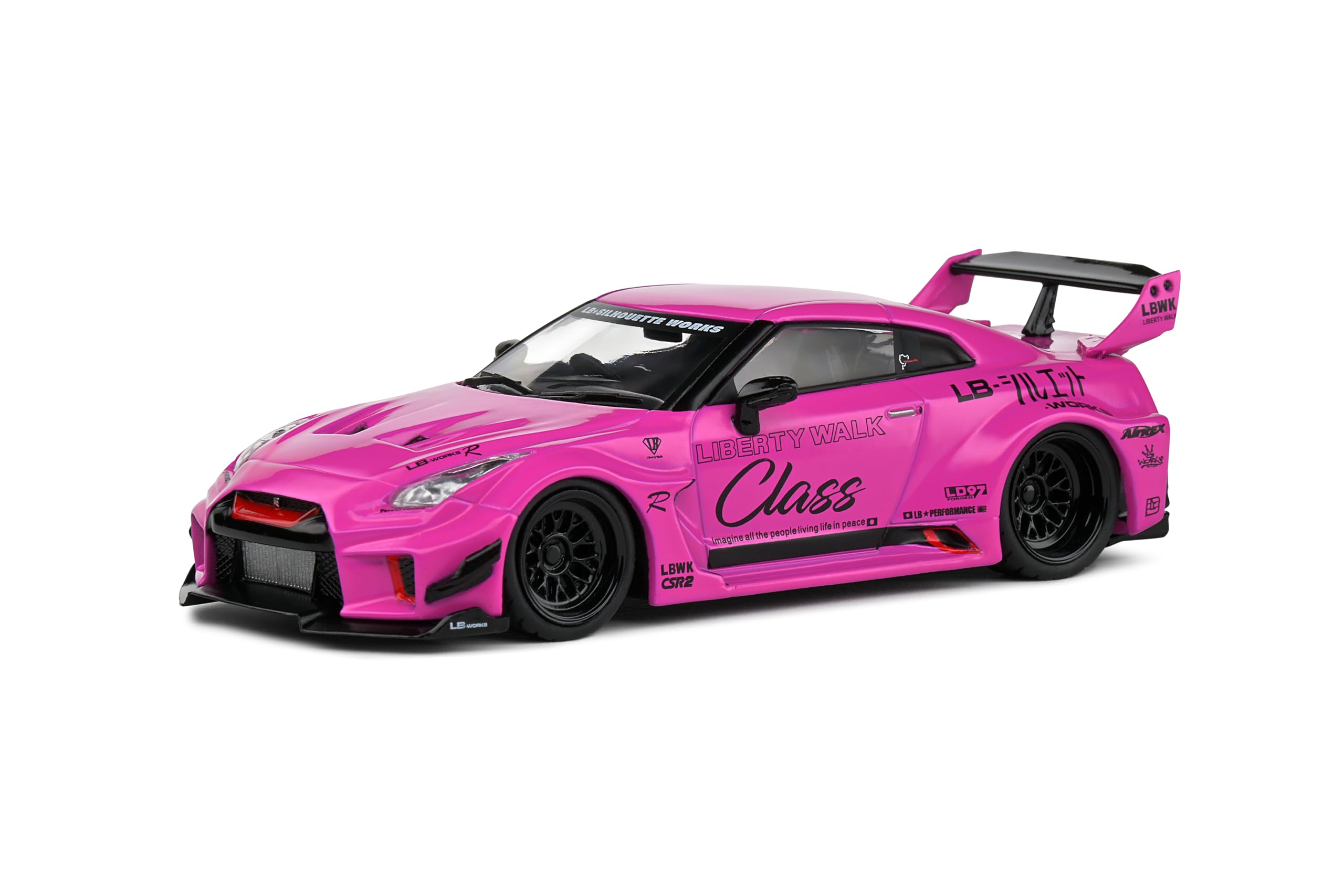 ミニカー MODELCOLLECT LBWK GT-R R35 Mini GT LB WORKS Nissan GT-R R35 XLARGE Exclusive Green 1/64