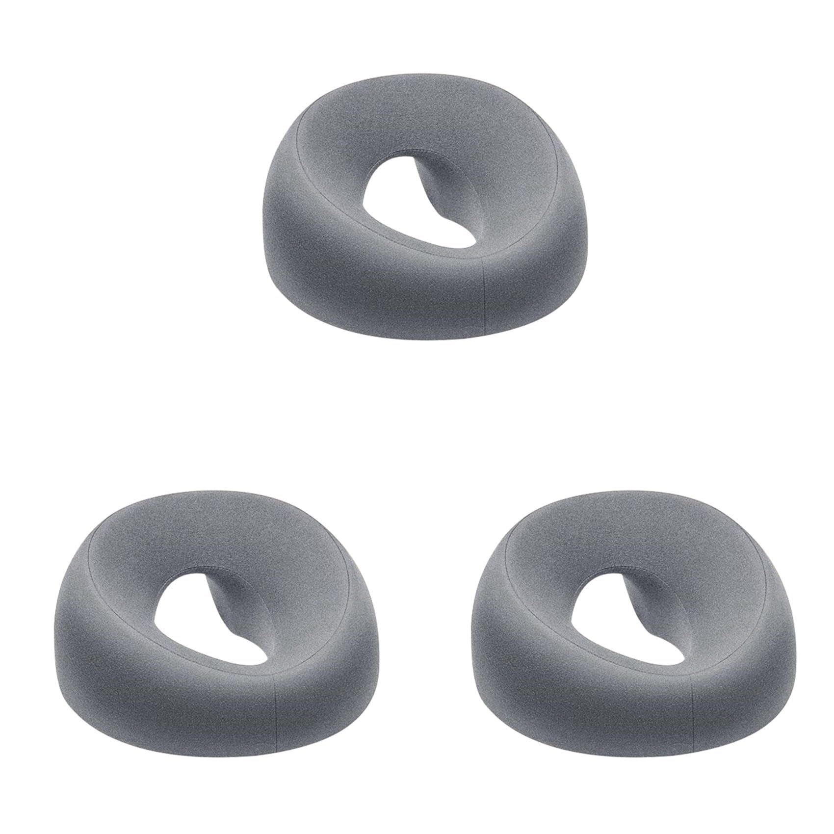 Hndhbfgrt 3X Ergonomics Lying Down Pillow Memory Foam Head Rest Support Pillow Body Massage Face Rest Pillow for Beauty Salon-A