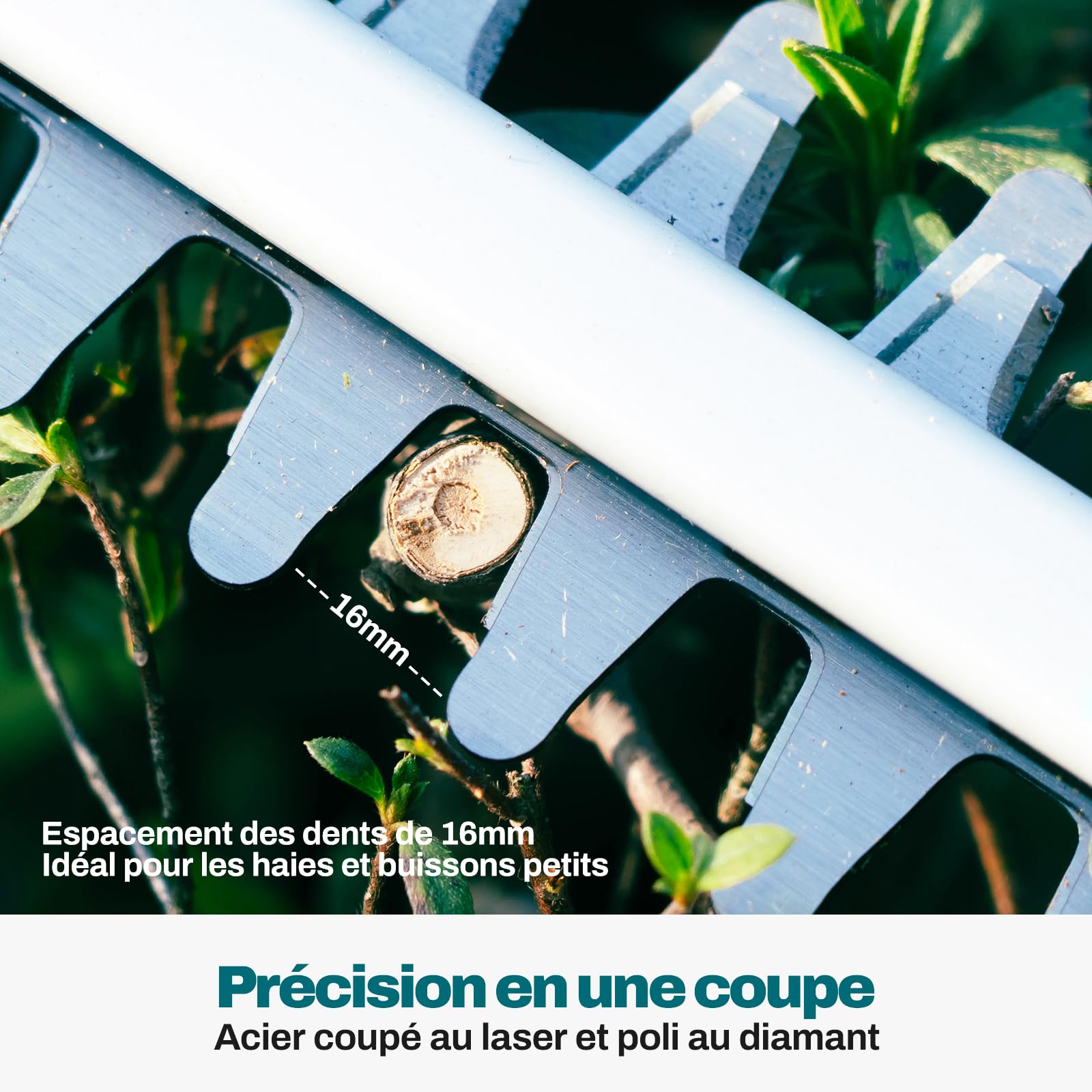 Taille-Haie sans Fil 51 cm, 16 mm, pour Makita 18V(sans Batterie)