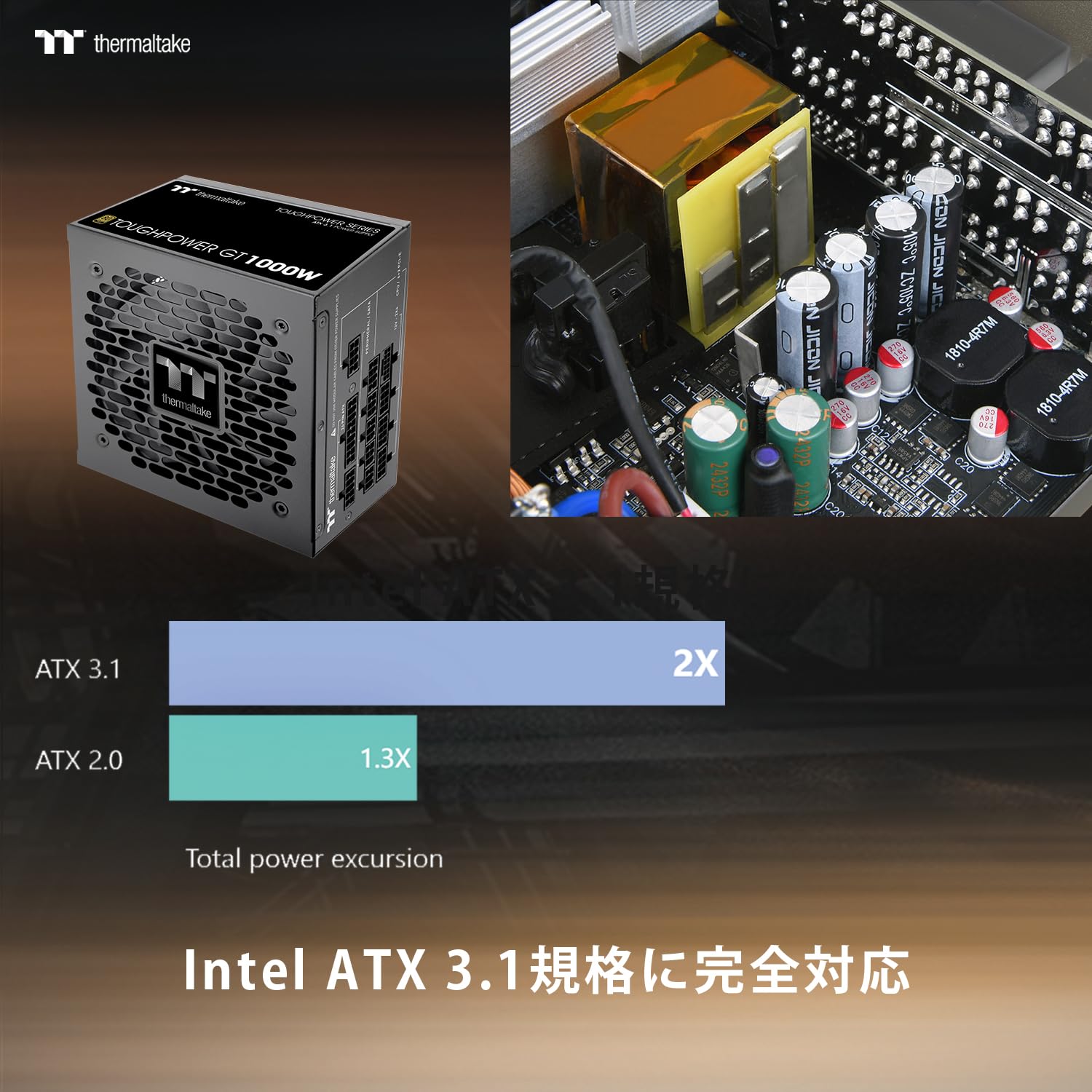 Amazon.co.jp: Thermaltake TOUGHPOWER GT/1000W ATX 3.1/PCI Express