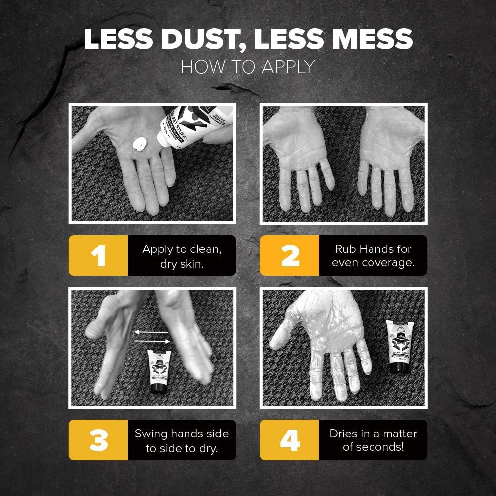 Friction Labs Secret Stuff Liquid Chalk 3-in-1 Bundle - Original, Alcohol Free and New Hygienic Formulas - Trusted by 100+ Pro Athletes in Weight Lifting, Rock Climbing, Gymnastics & More : Sports & Outdoors