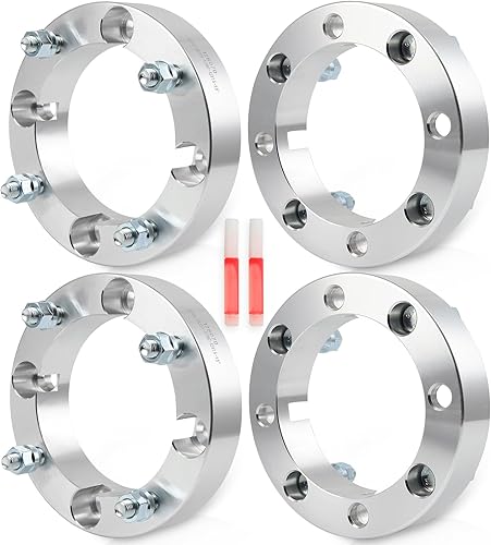 Miniatura 3 de SCITOO 2 espaciadores de rueda de 1.5 pulgadas, 4 x 156 de diámetro de 5.157 in, 12 x 1.5 pulgadas, adaptadores de espaciadores de rueda de 4