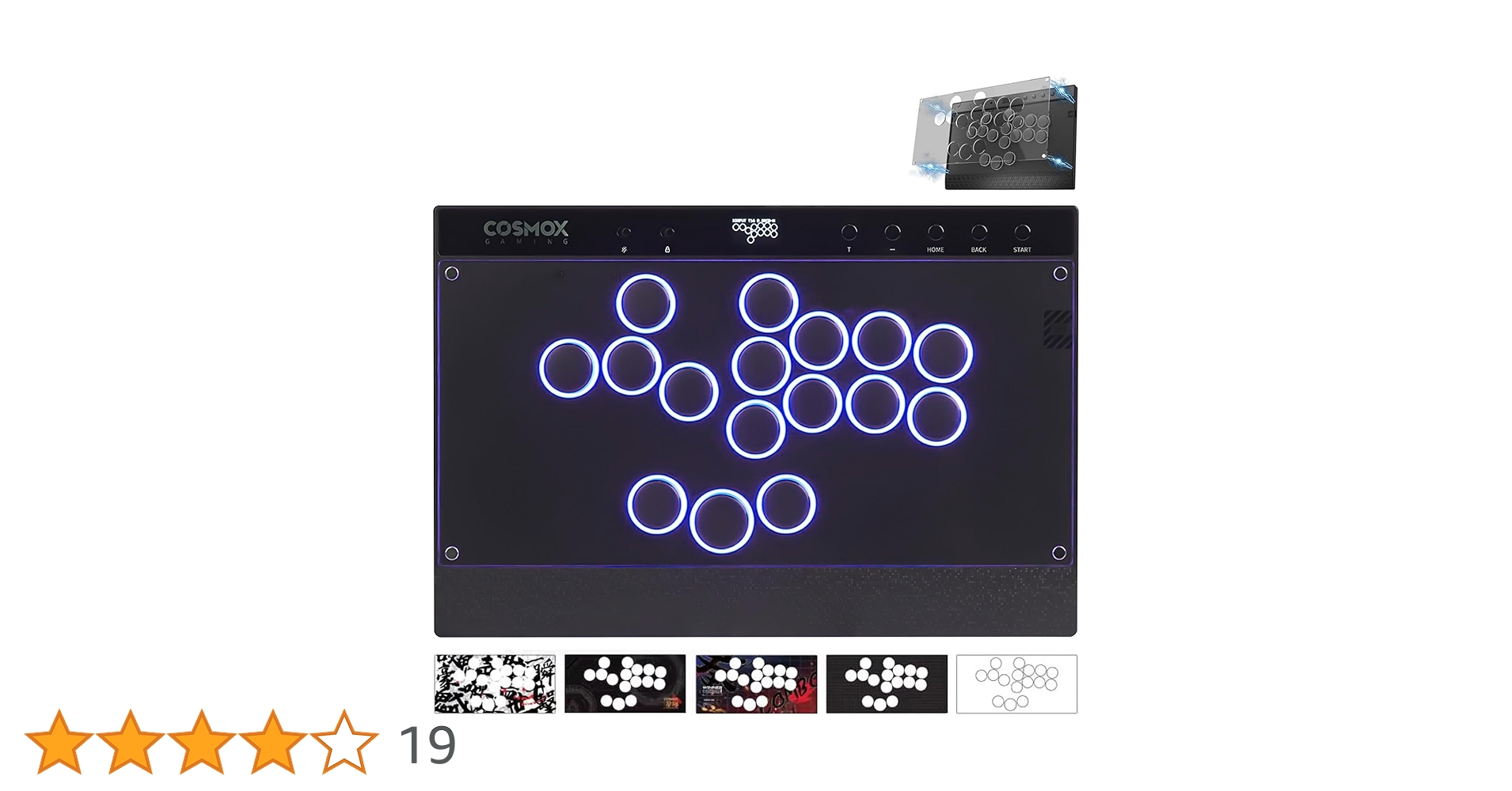 Amazon | Haute42 レバーレス アケコン レバーレス