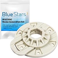 BlueStars W10528947 Washer Basket Hub Kit for Whirlpool Maytag Kenmore - Durable Non-Cracking Replacement, Easy 5-Min Install