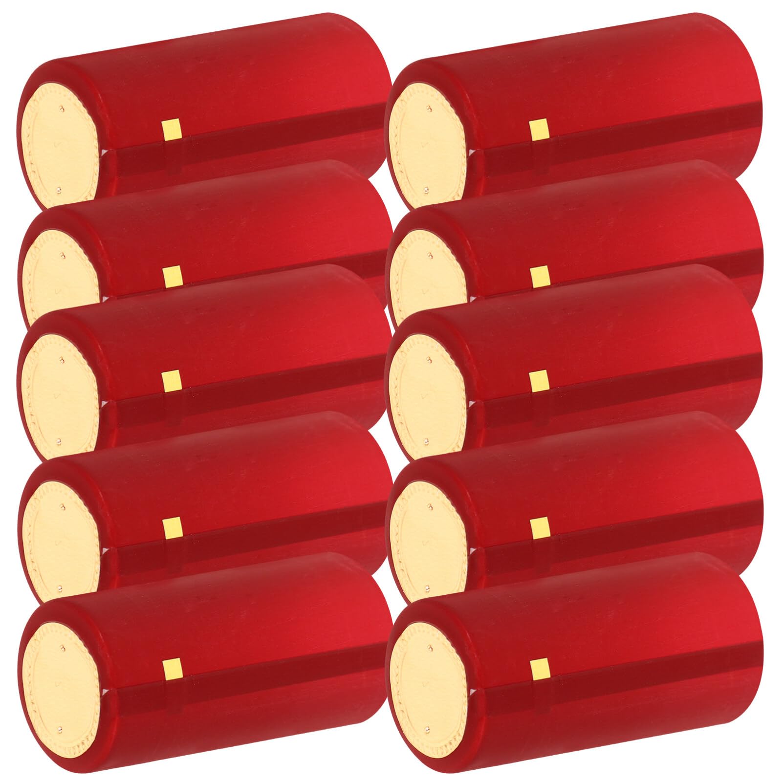 ABOOFAN 100pcs Wine Bottle Sealing Film Heat Shrink Capsules Bottle Stoppers Wine Seal Heat Shrink Wrap