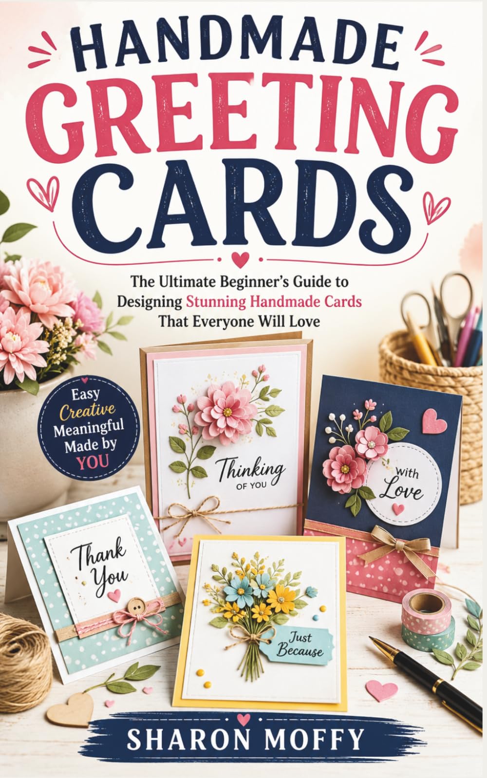 HANDMADE GREETING CARDS: The Ultimate Beginner’s Guide to Designing Stunning Handmade Cards That Everyone Will Love