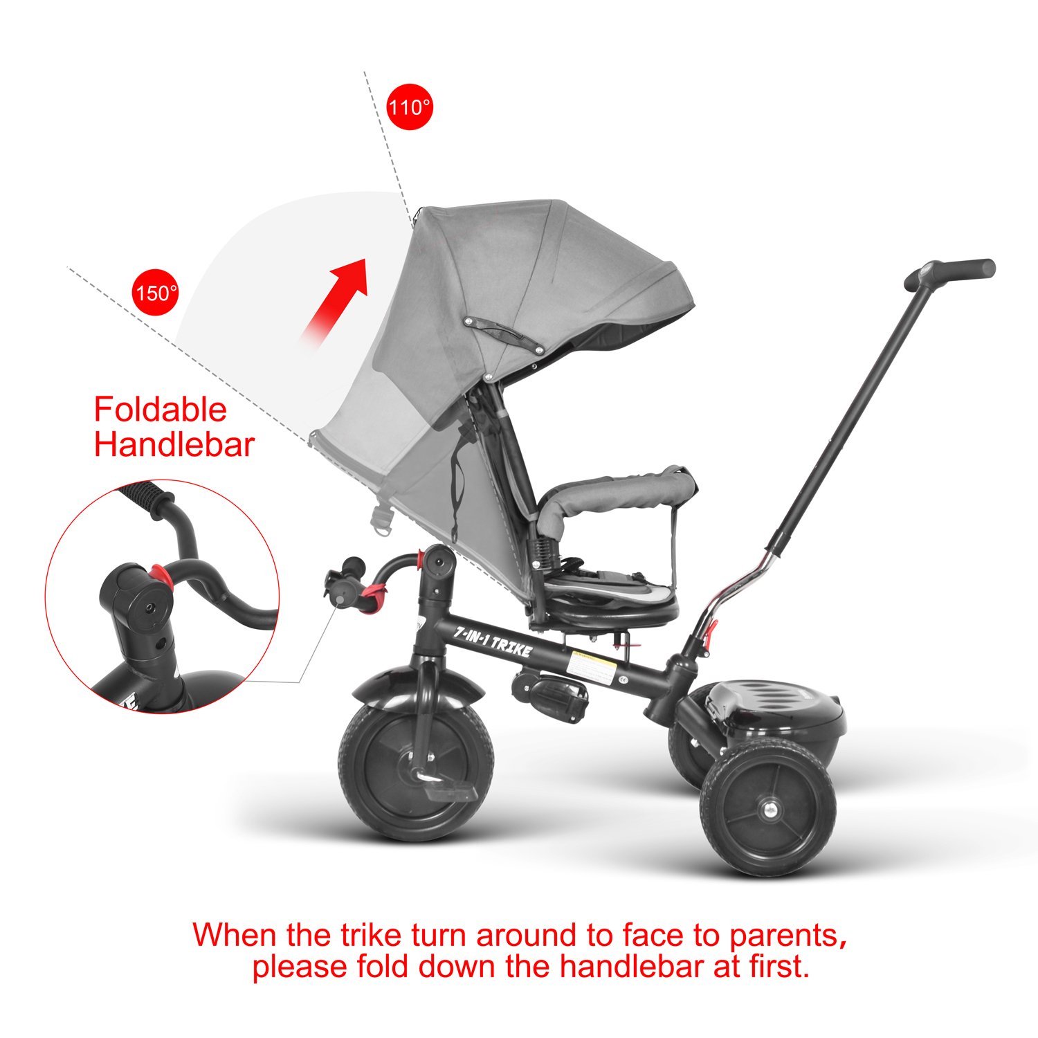besrey tricycle 7 in 1